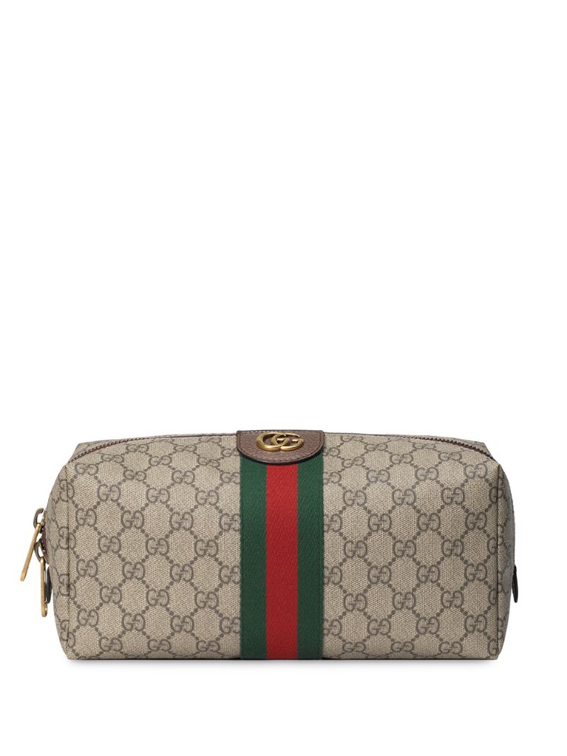 Gucci - Ophidia GG wash bag - men - Nylon/Canvas - One Size - NEUTRALS