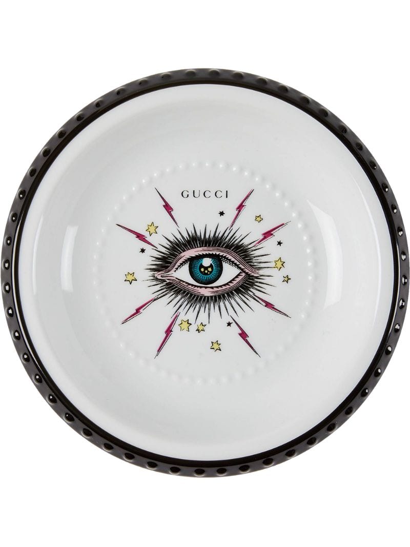 Gucci - Star Eye trinket tray - unisex - Porcelain - One Size - White
