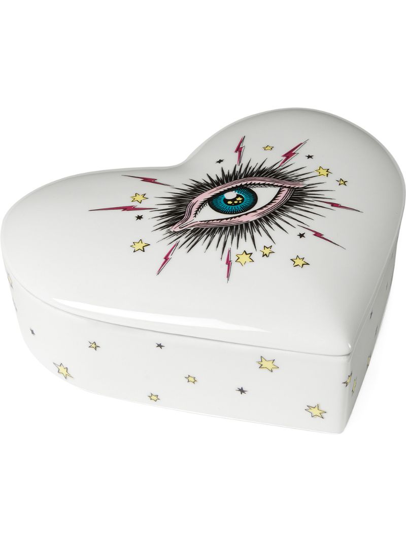 Gucci - Porcelain box with Star Eye print - unisex - Porcelain - One Size - White