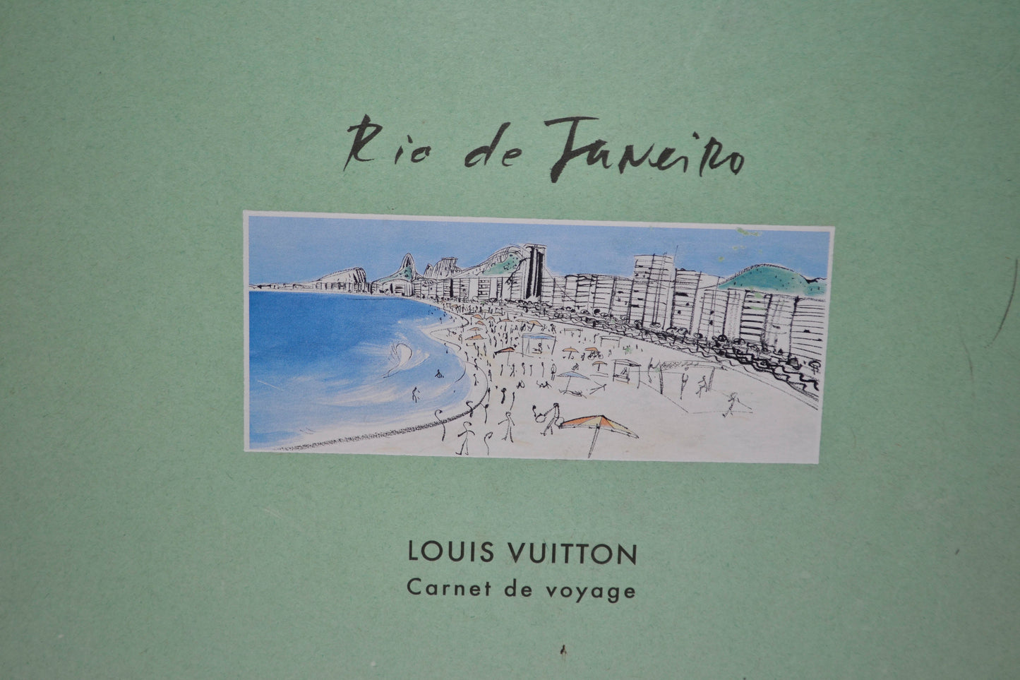 Louis Vuitton Green Rio de Janeiro Travel Book Fashion Accessory