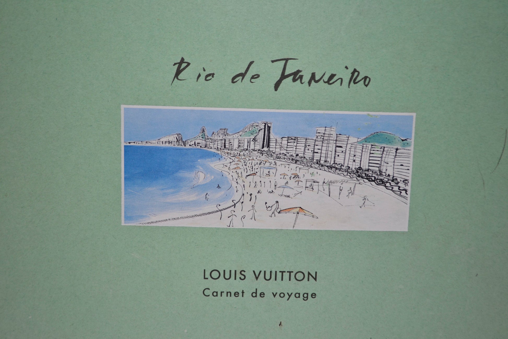 Louis Vuitton Green Rio de Janeiro Travel Book Fashion Accessory