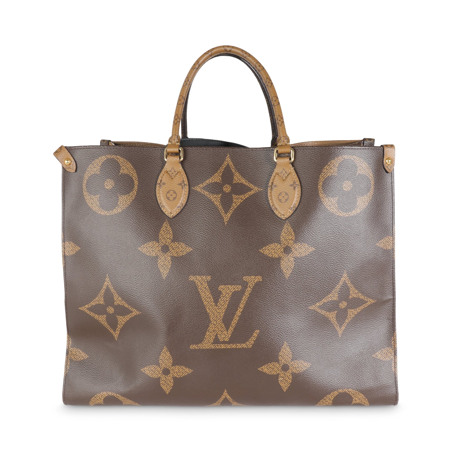 Louis Vuitton Reverse Onthego GM Monogram Canvas Handbag Onthego Gm