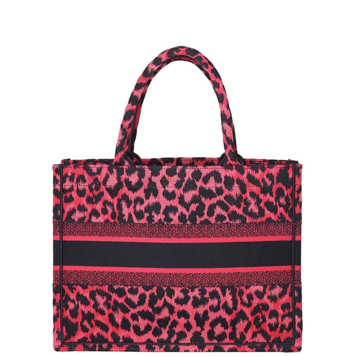 Dior Book Tote Leopard Handbag Medium Tote Bag