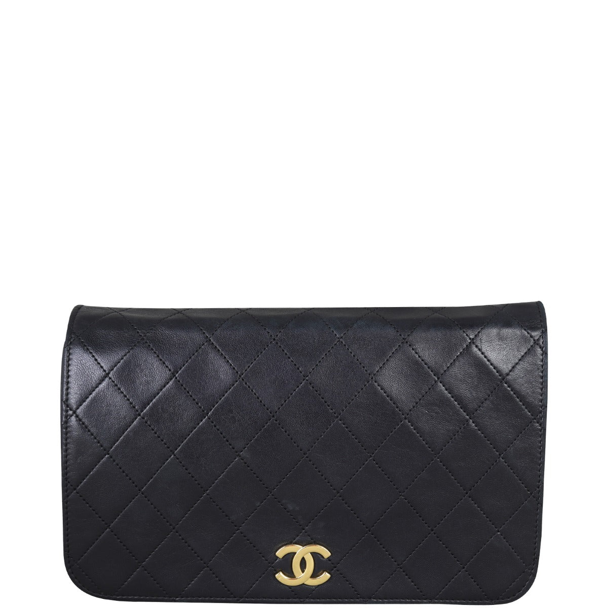 Chanel CC Full Bag Lambskin Black Small Handbag