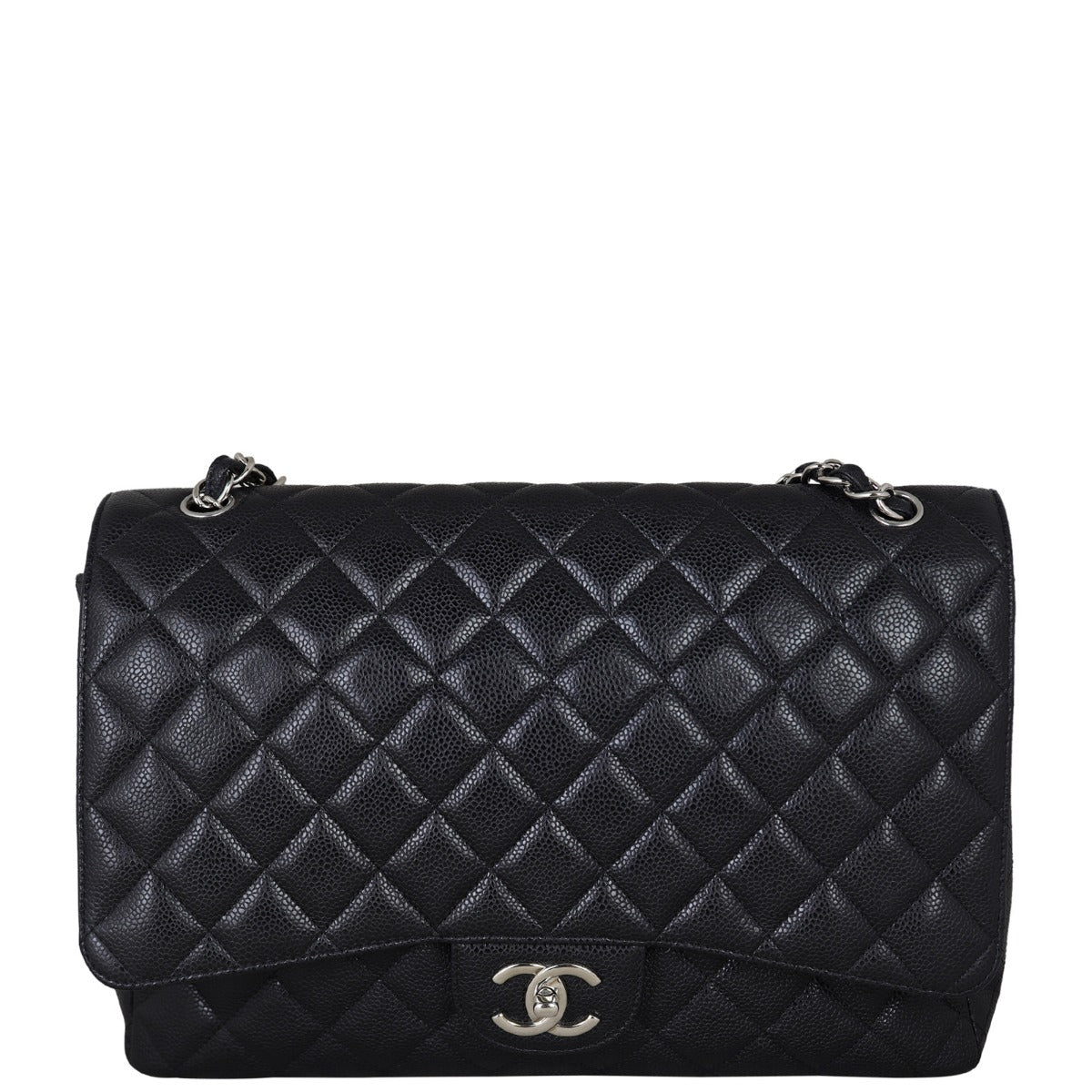 Chanel Classic Double Maxi SHW Handbag Flap