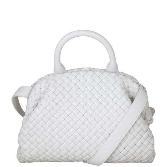 Bottega Veneta The Handle Intrecciato Shoulder Bag Small