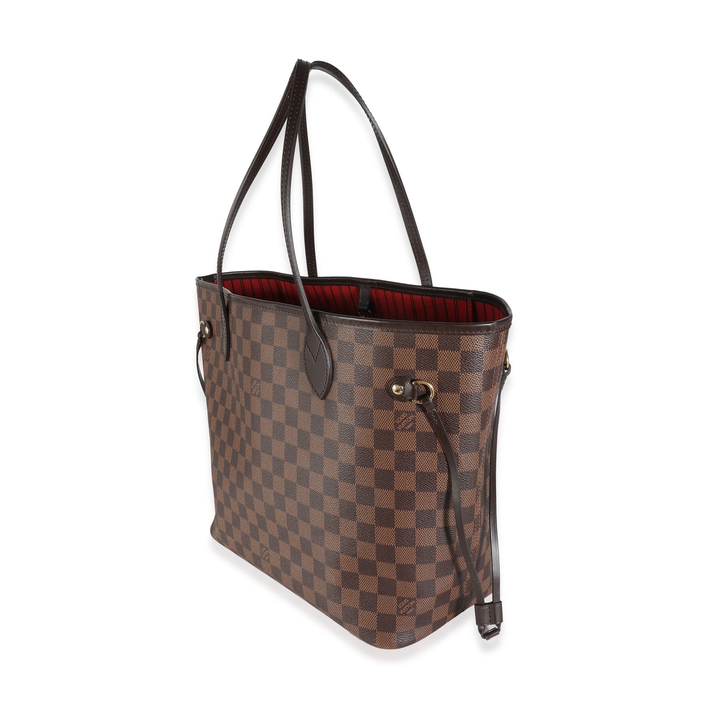 Louis Vuitton Damier Ebene Neverfull MM Canvas Tote Bag 4