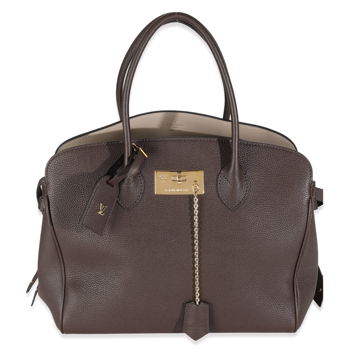 Louis Vuitton Ebene Veau Nuage Milla MM Handbag