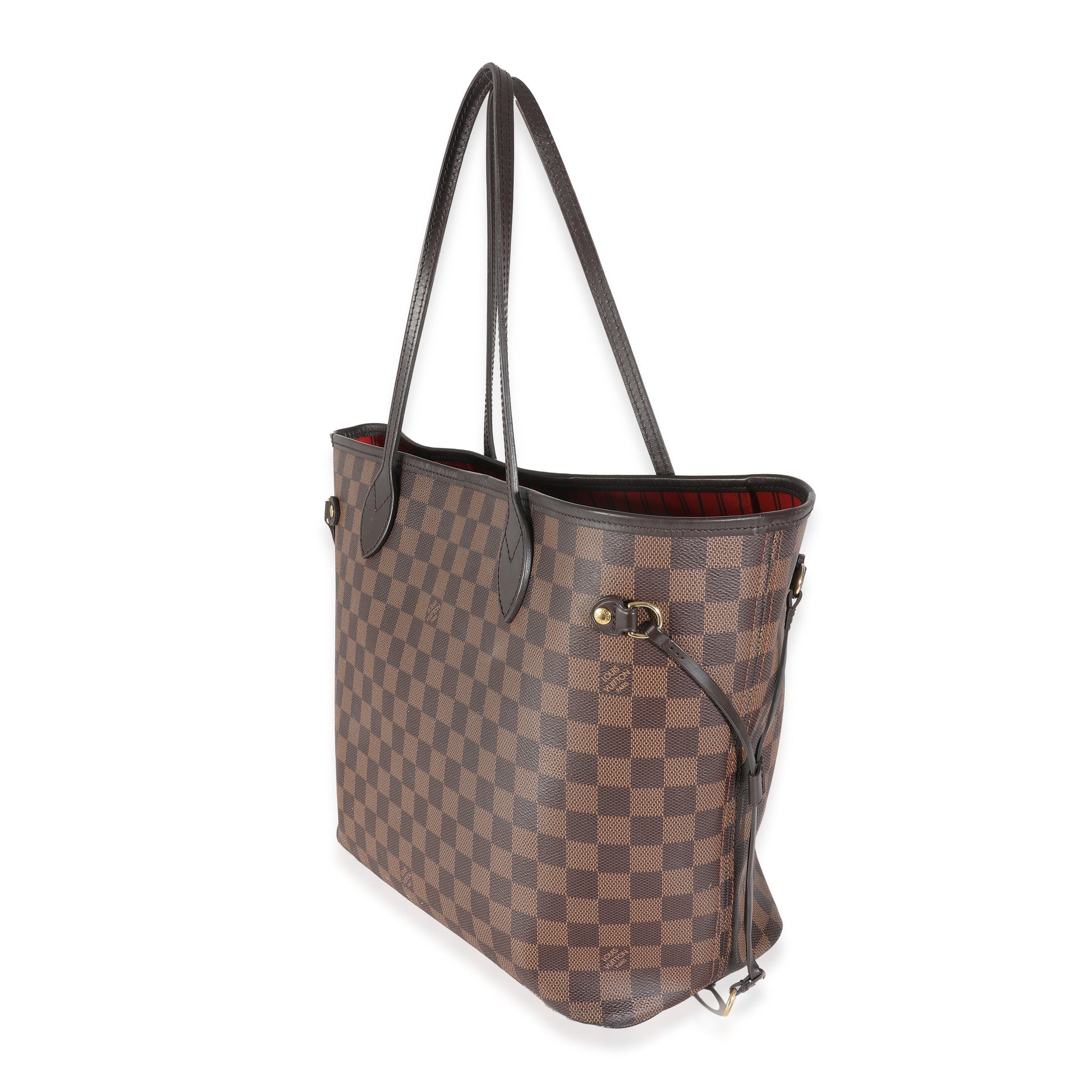 Louis Vuitton Damier Ebene Neverfull MM Canvas Tote Bag 3