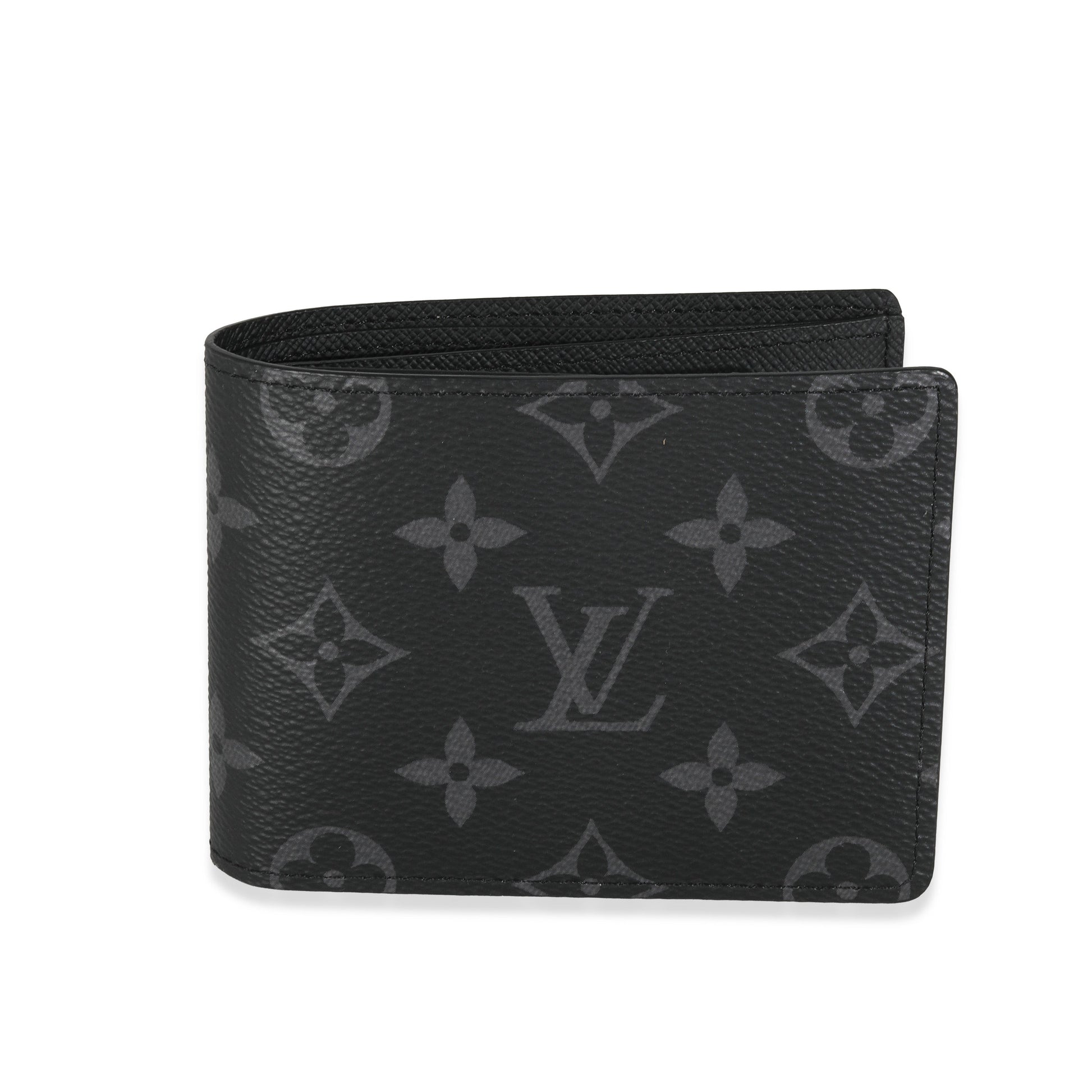 Louis Vuitton Eclipse Slender Monogram Canvas Wallet Case