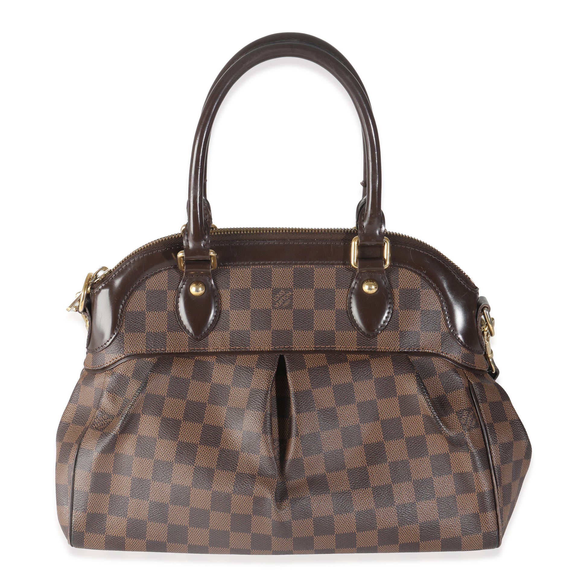 Louis Vuitton Damier Ebene Trevi PM Canvas Handbag Trevi Pm