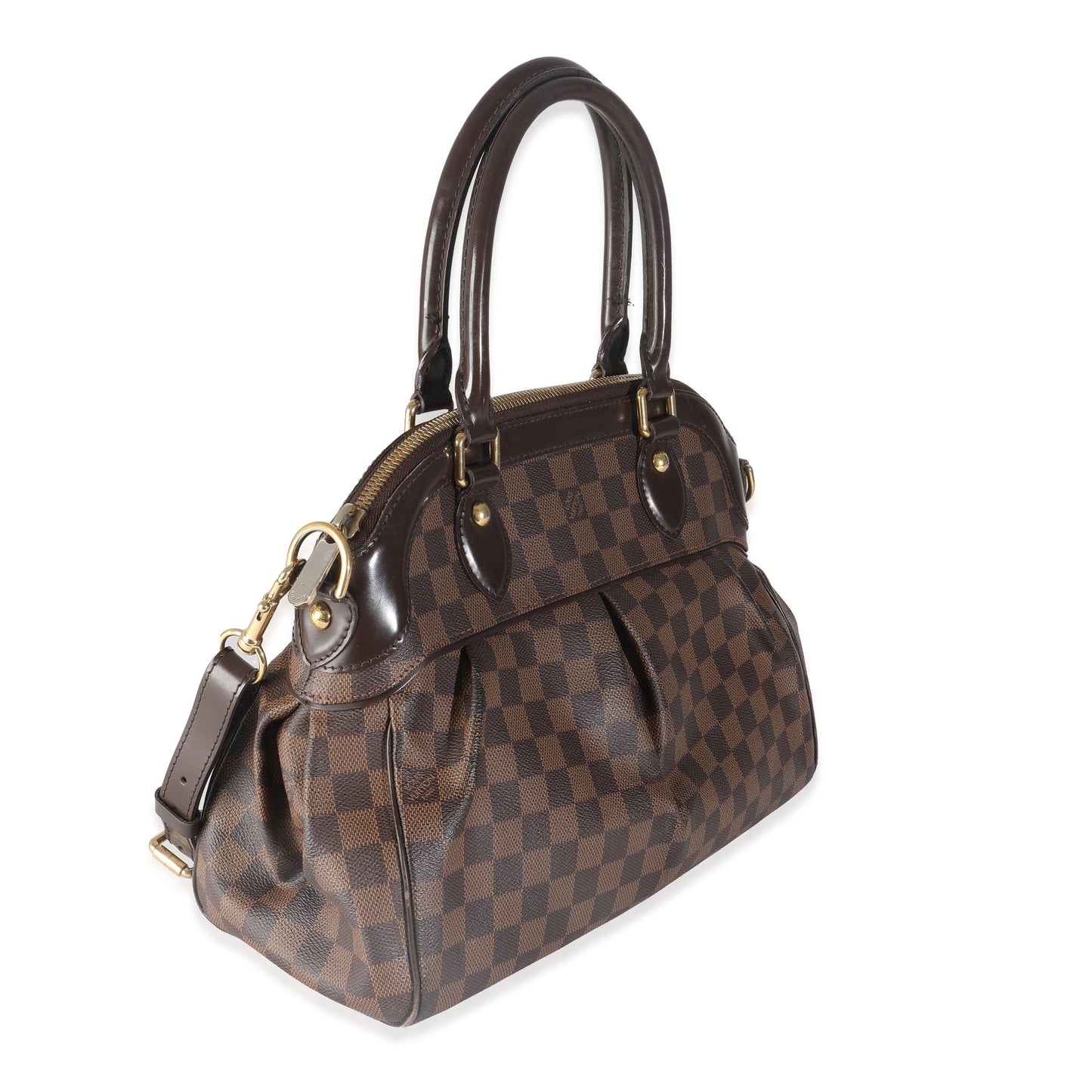 Louis Vuitton Damier Ebene Trevi PM Canvas Handbag Trevi Pm