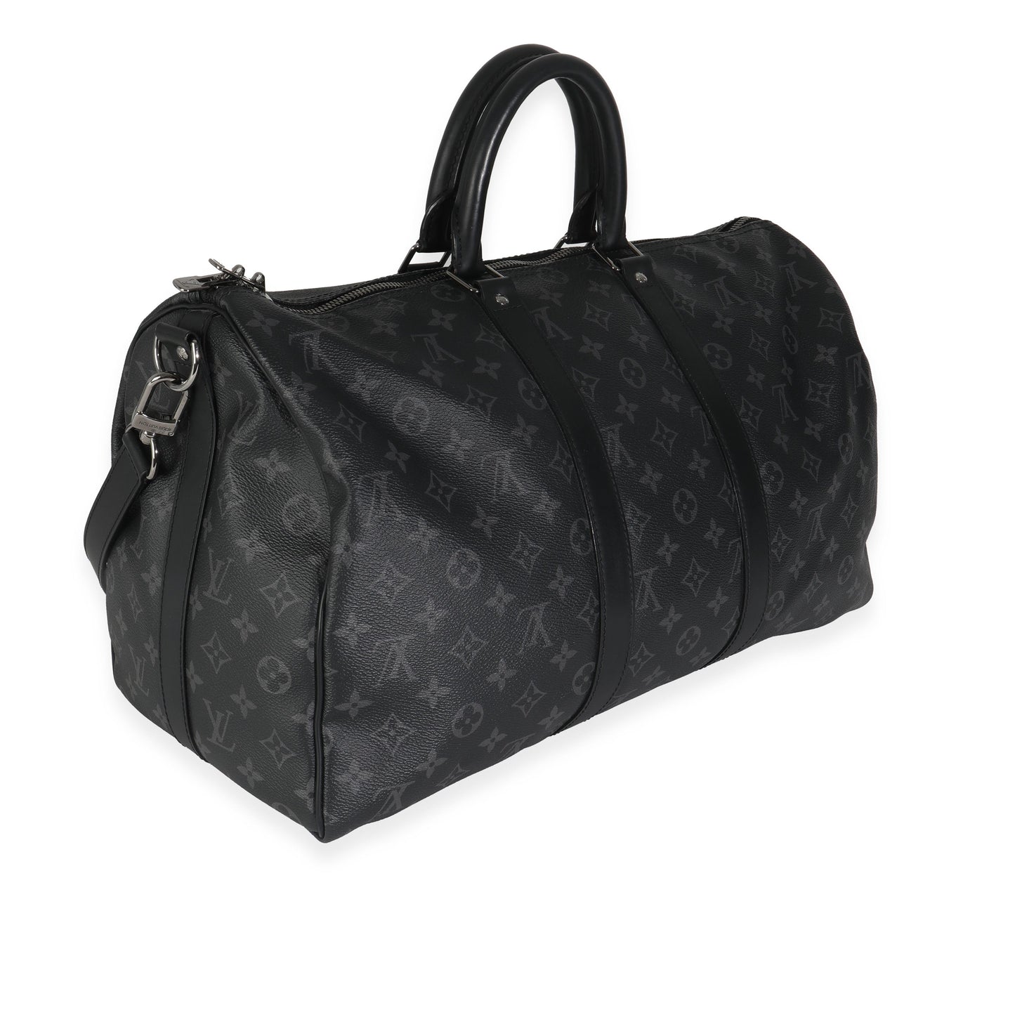 Louis Vuitton Eclipse Keepall Bandouliere 45 Monogram Canvas Handbag