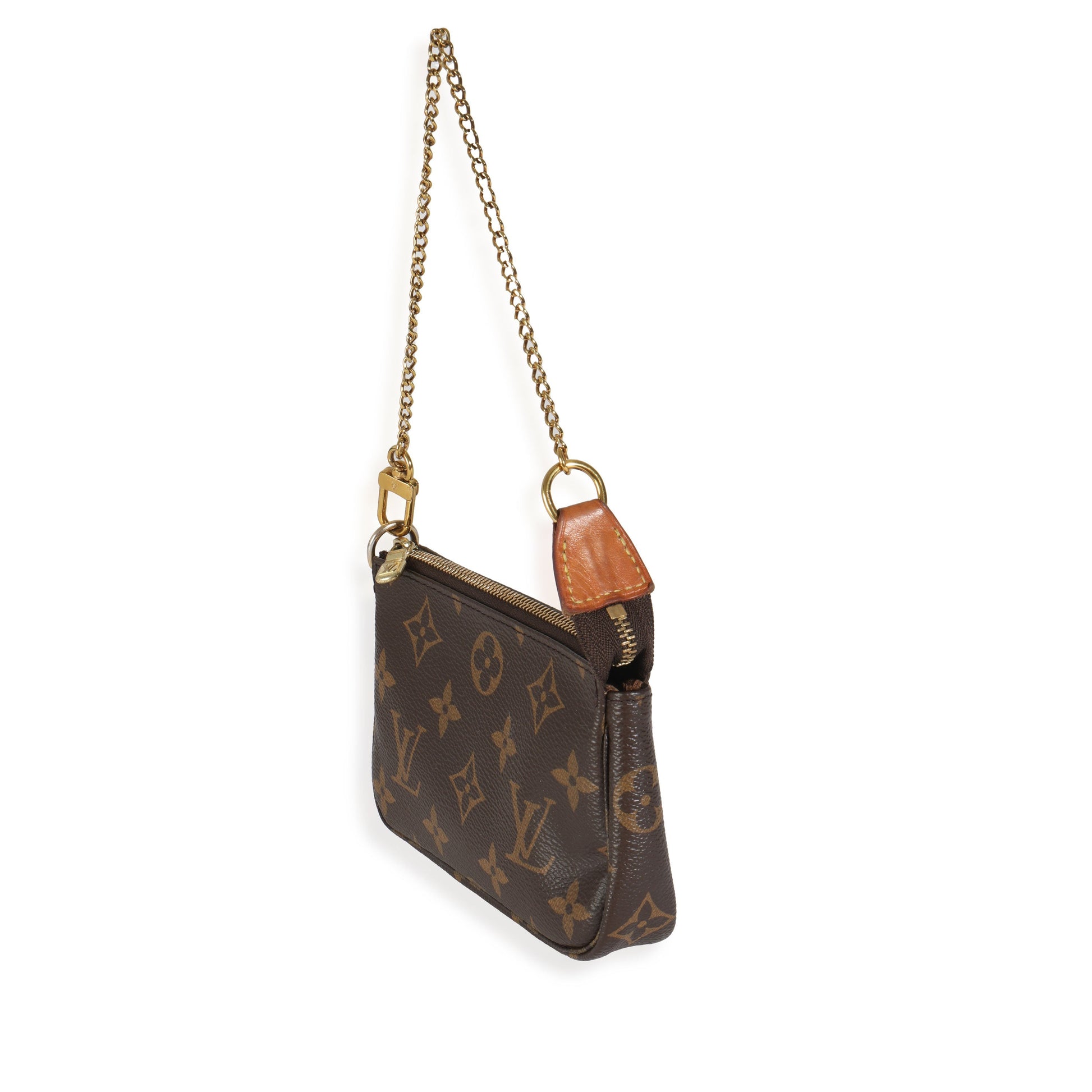 Louis Vuitton Pochette Accessoires Monogram Canvas Mini Clutch Bag