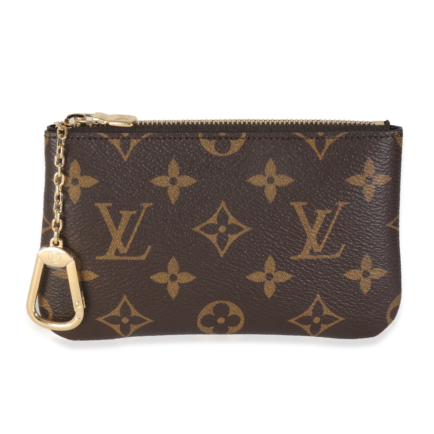 Louis Vuitton Key Pouch S Monogram Canvas Handbag