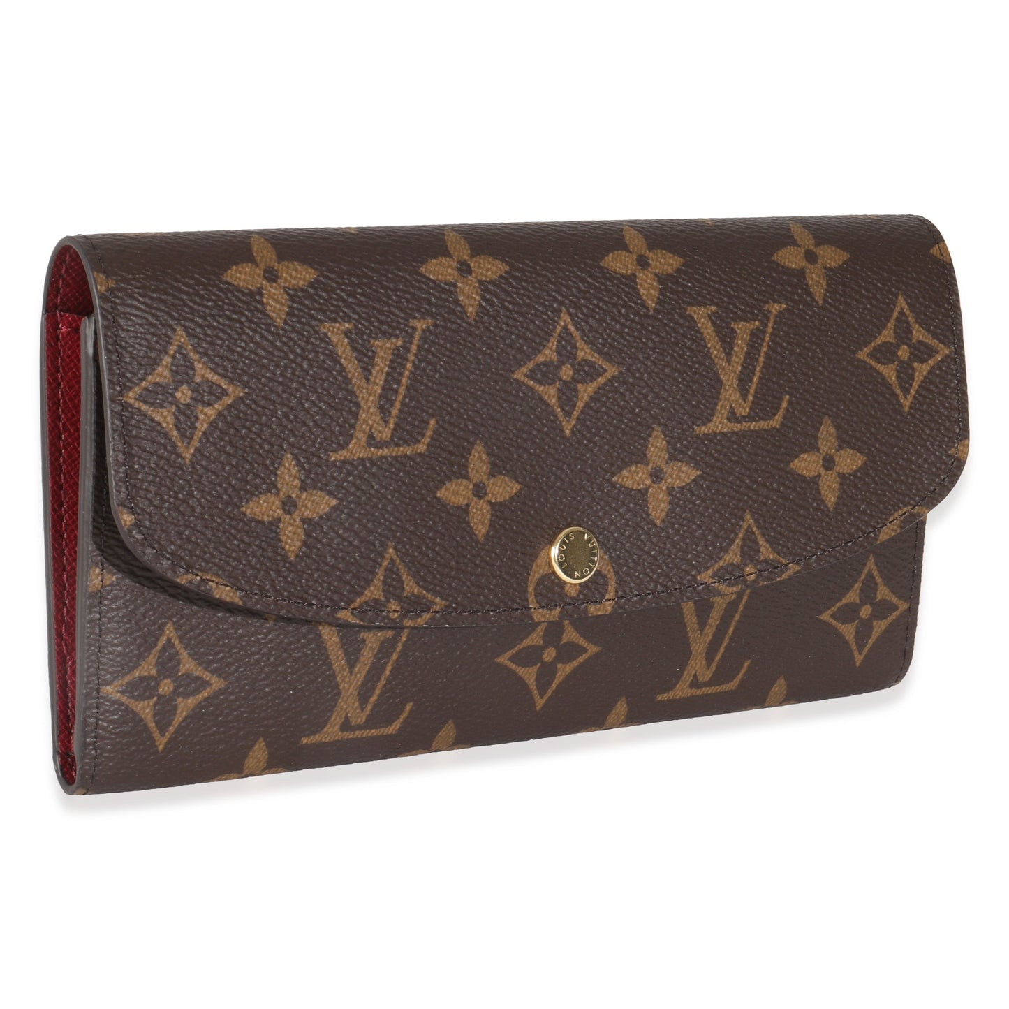 Louis Vuitton Fuchsia Emilie Monogram Canvas Wallet Case Emilie Wallet
