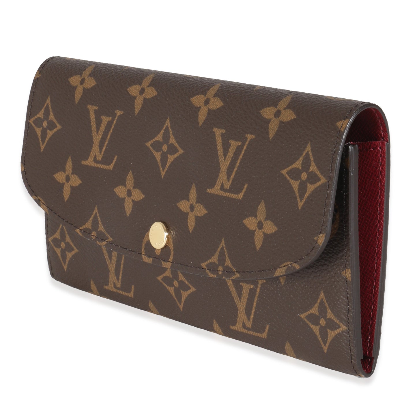 Louis Vuitton Fuchsia Emilie Monogram Canvas Wallet Case Emilie Wallet