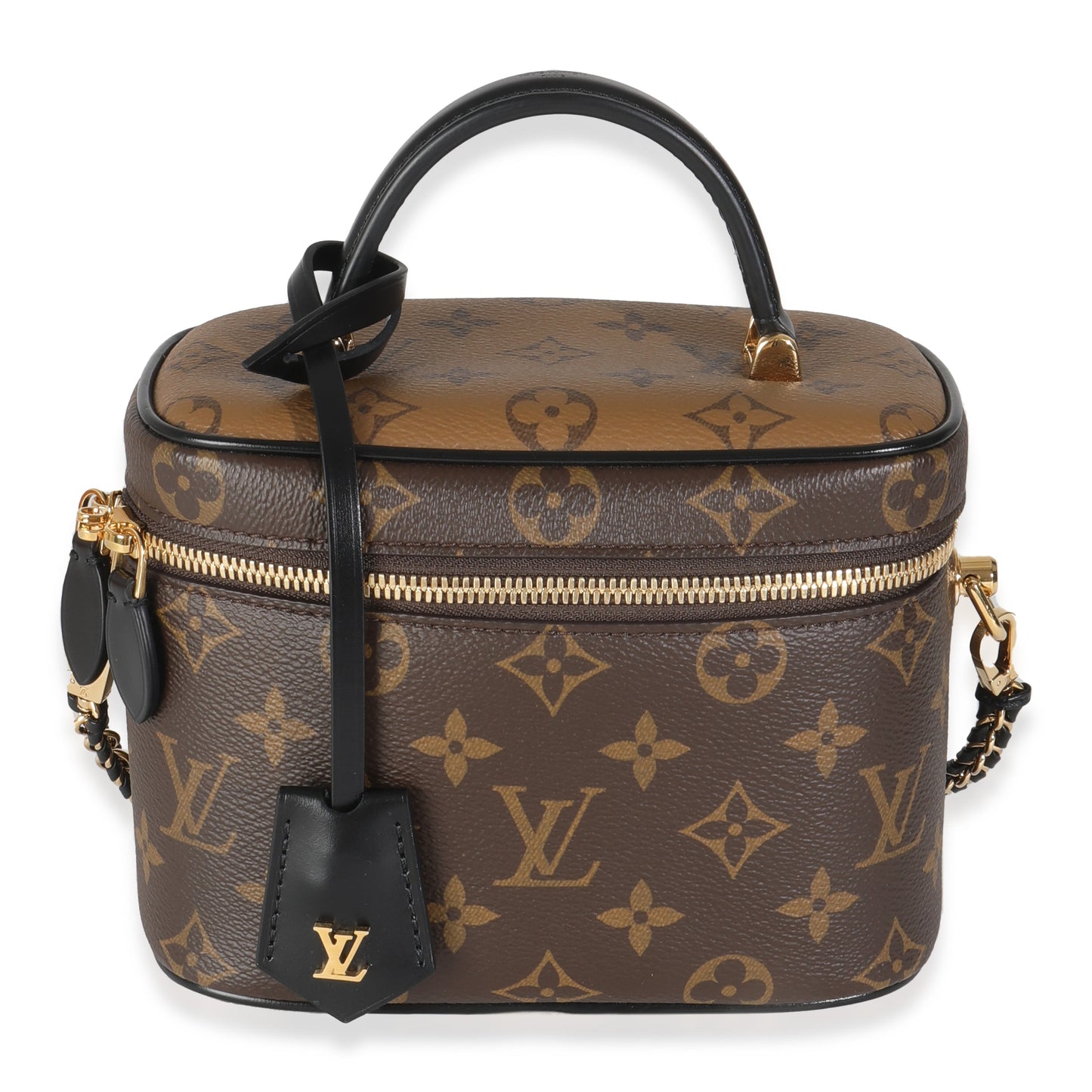 Louis Vuitton Reverse Vanity PM Monogram Canvas Handbag