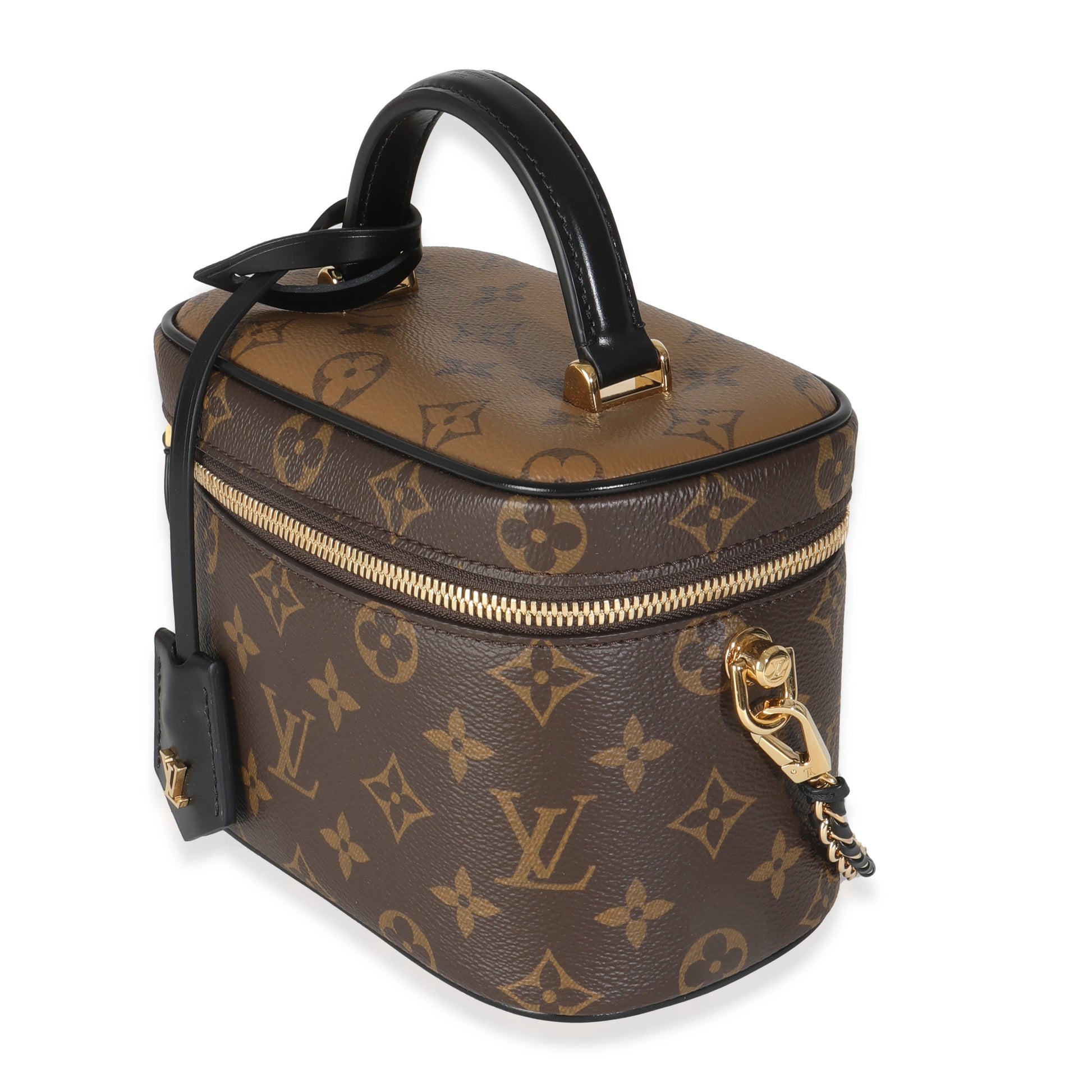 Louis Vuitton Reverse Vanity PM Monogram Canvas Handbag