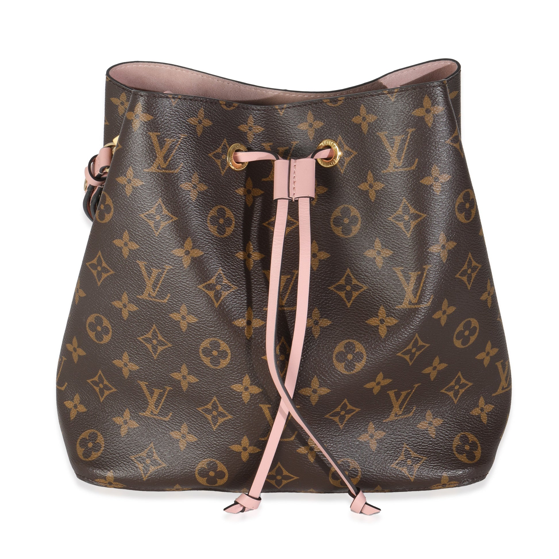 Louis Vuitton Rose Poudre Neonoe MM Monogram Canvas Handbag Neonoe Mm