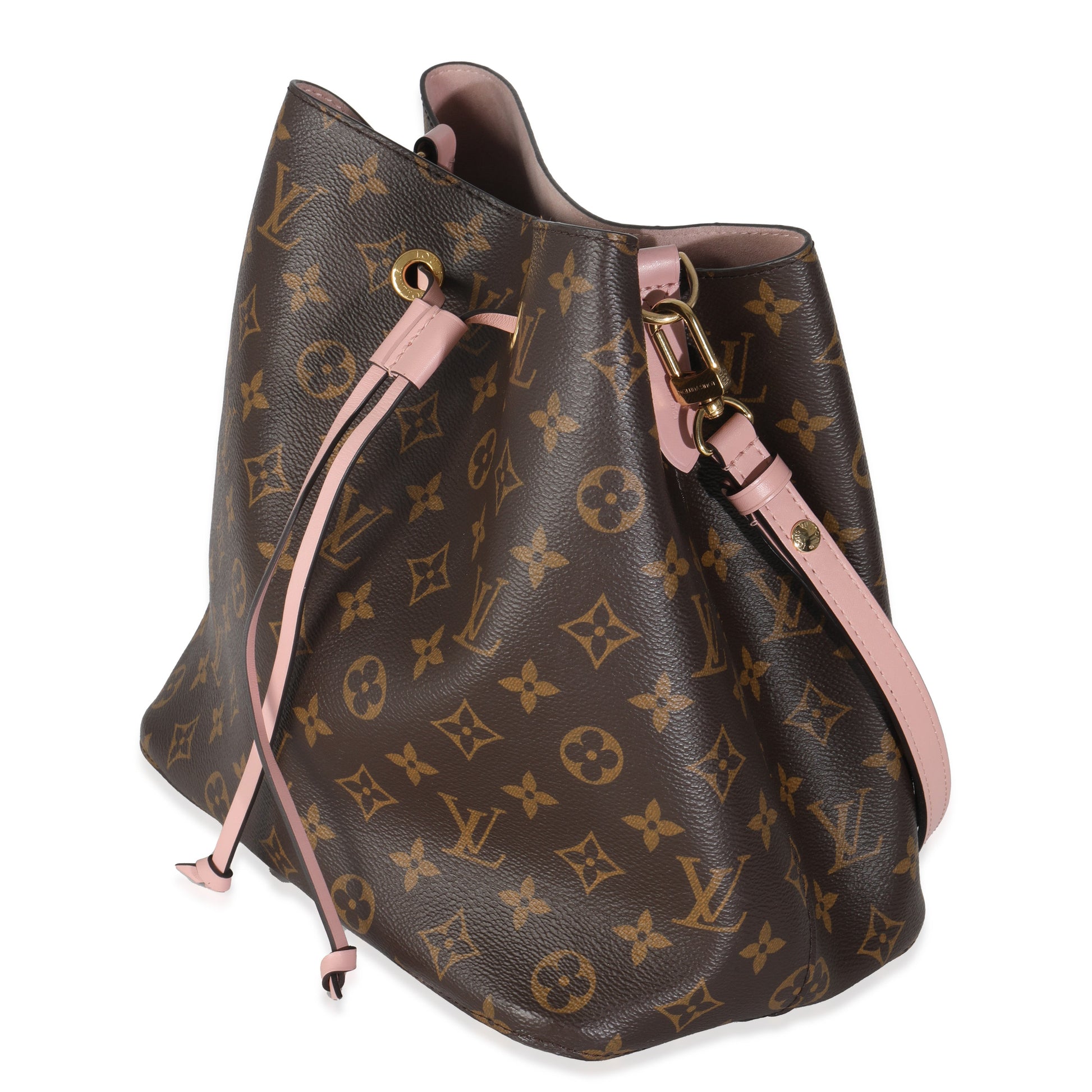 Louis Vuitton Rose Poudre Neonoe MM Monogram Canvas Handbag Neonoe Mm