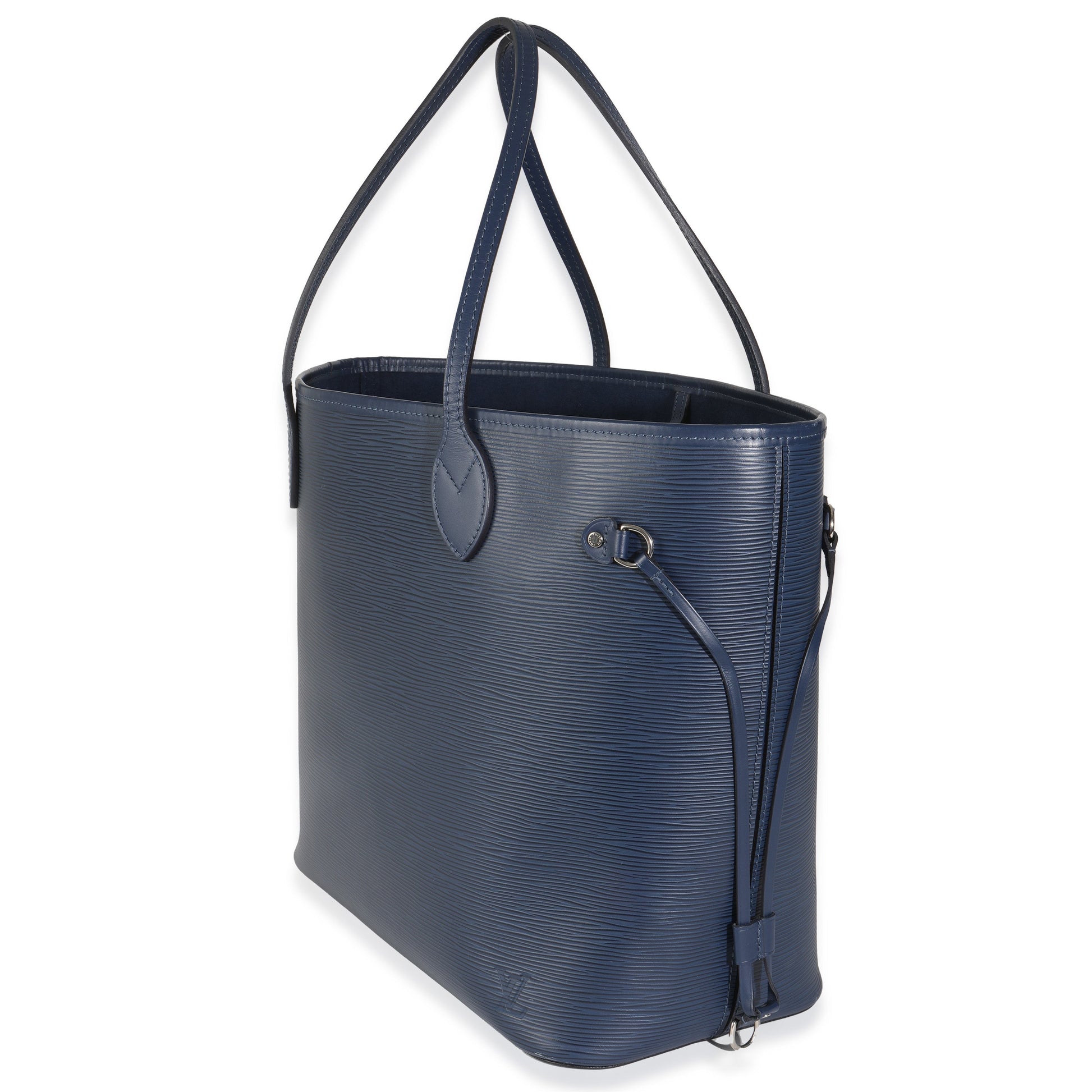 Louis Vuitton Celeste Epi Neverfull MM Blue Tote Bag