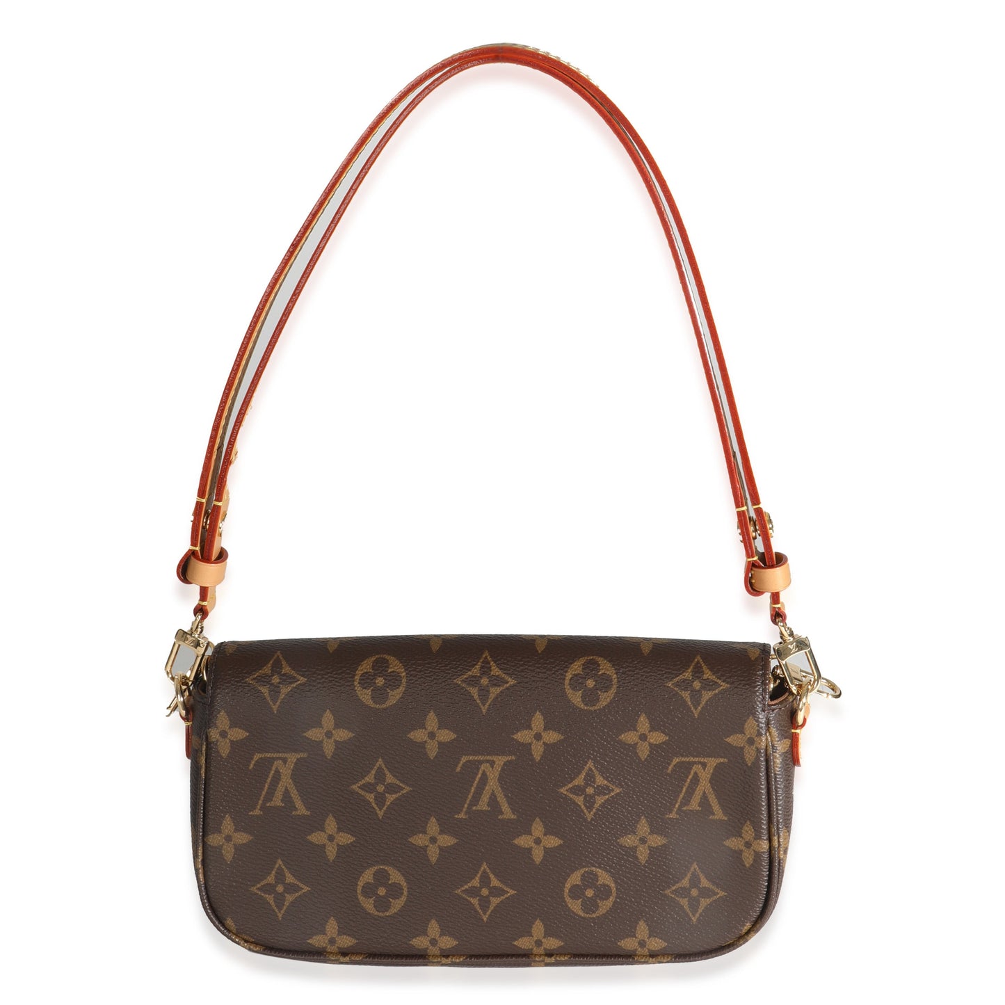 Louis Vuitton Ivy On Monogram Canvas Chain Wallet Case
