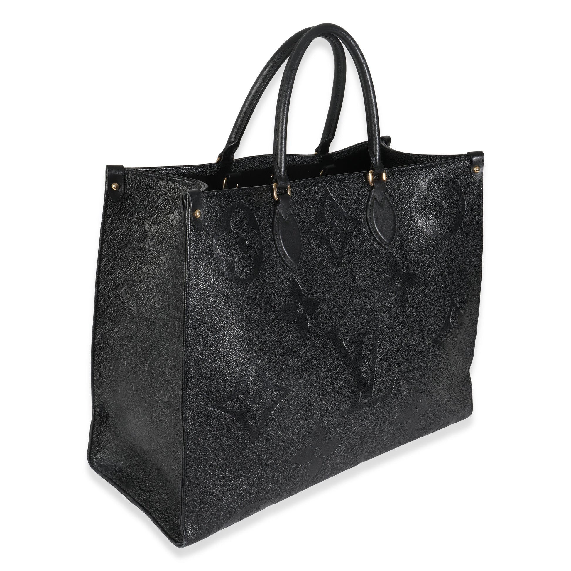 Louis Vuitton Empreinte Onthego GM Monogram Black Handbag 4