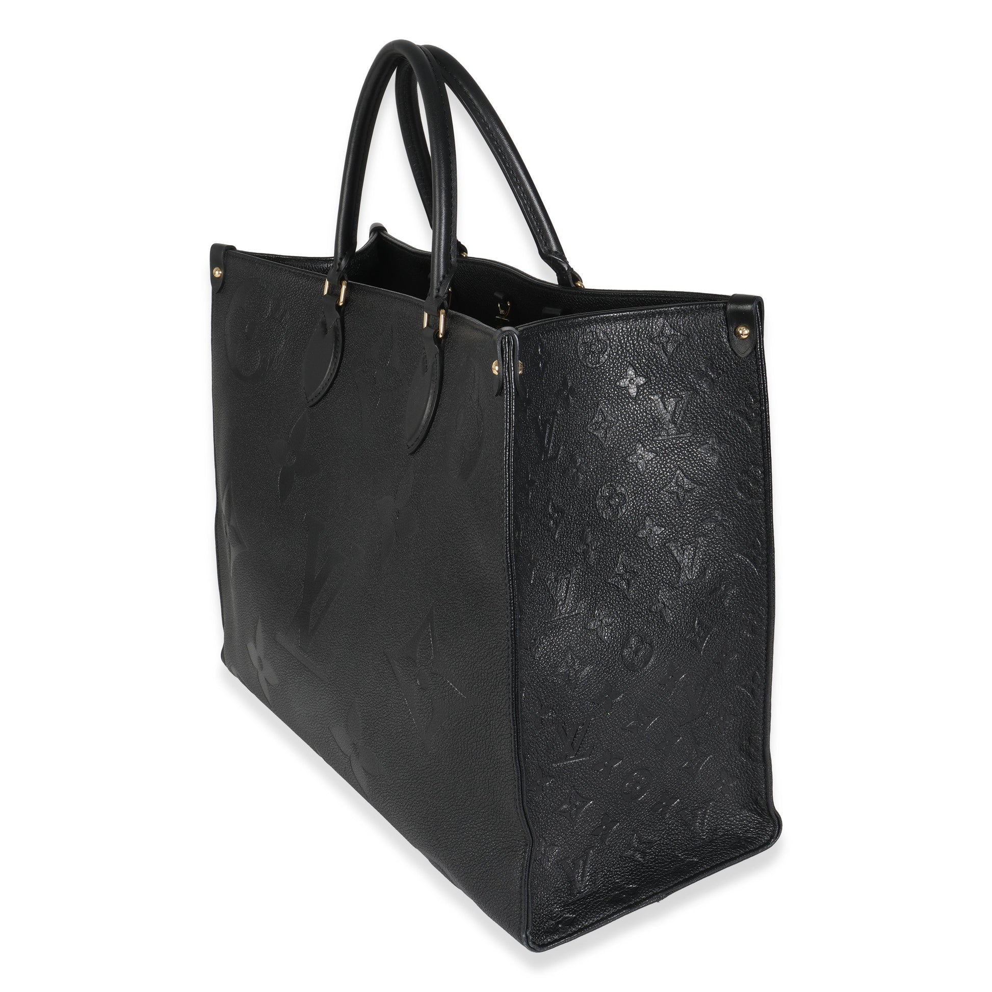 Louis Vuitton Empreinte Onthego GM Monogram Black Handbag 4