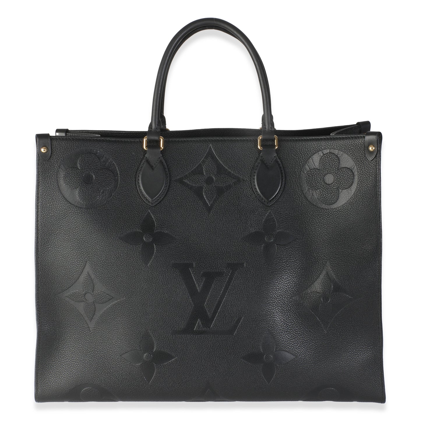Louis Vuitton Empreinte Onthego GM Monogram Black Handbag Onthego Gm