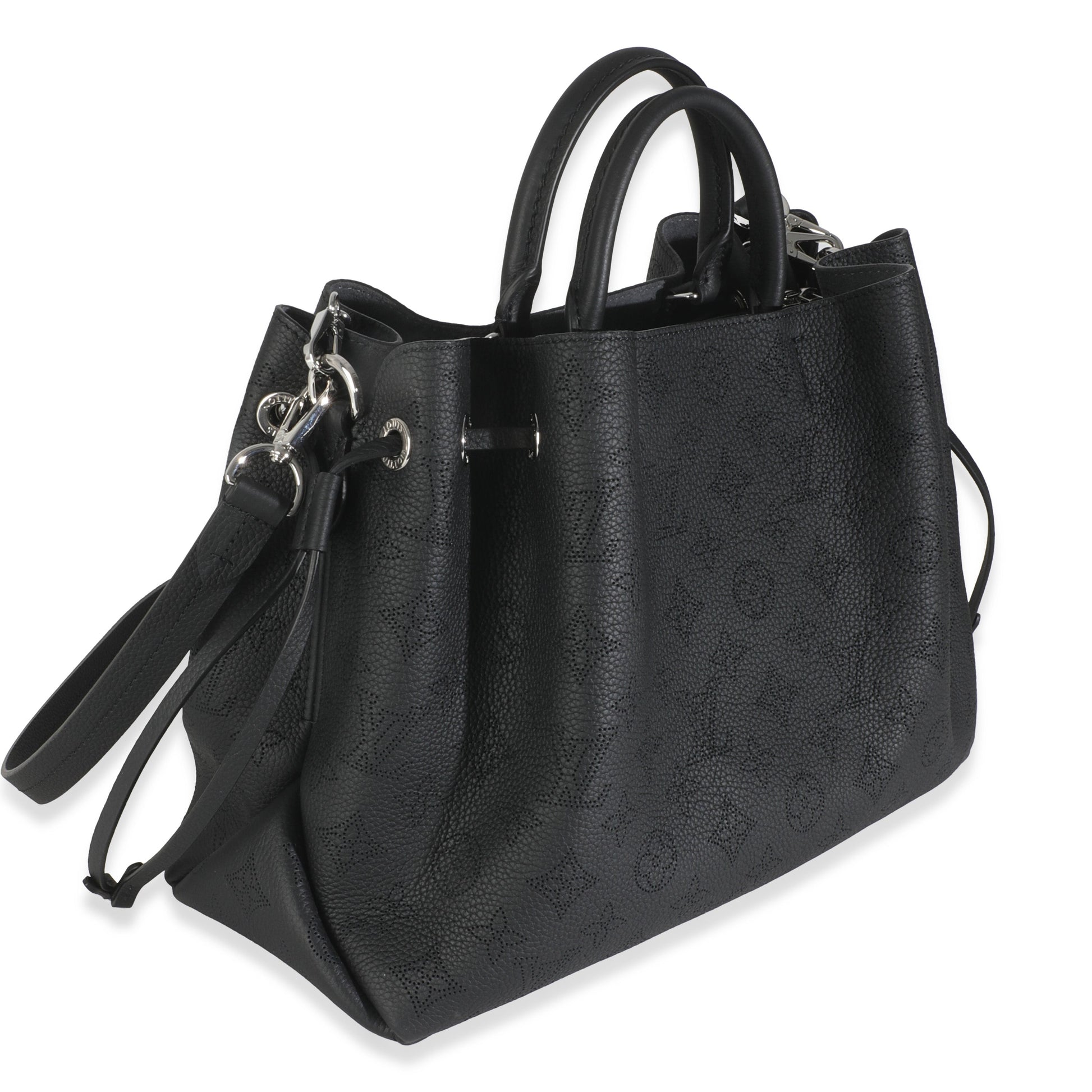 Louis Vuitton Mahina Bella Monogram Black Tote Bag Bella Tote