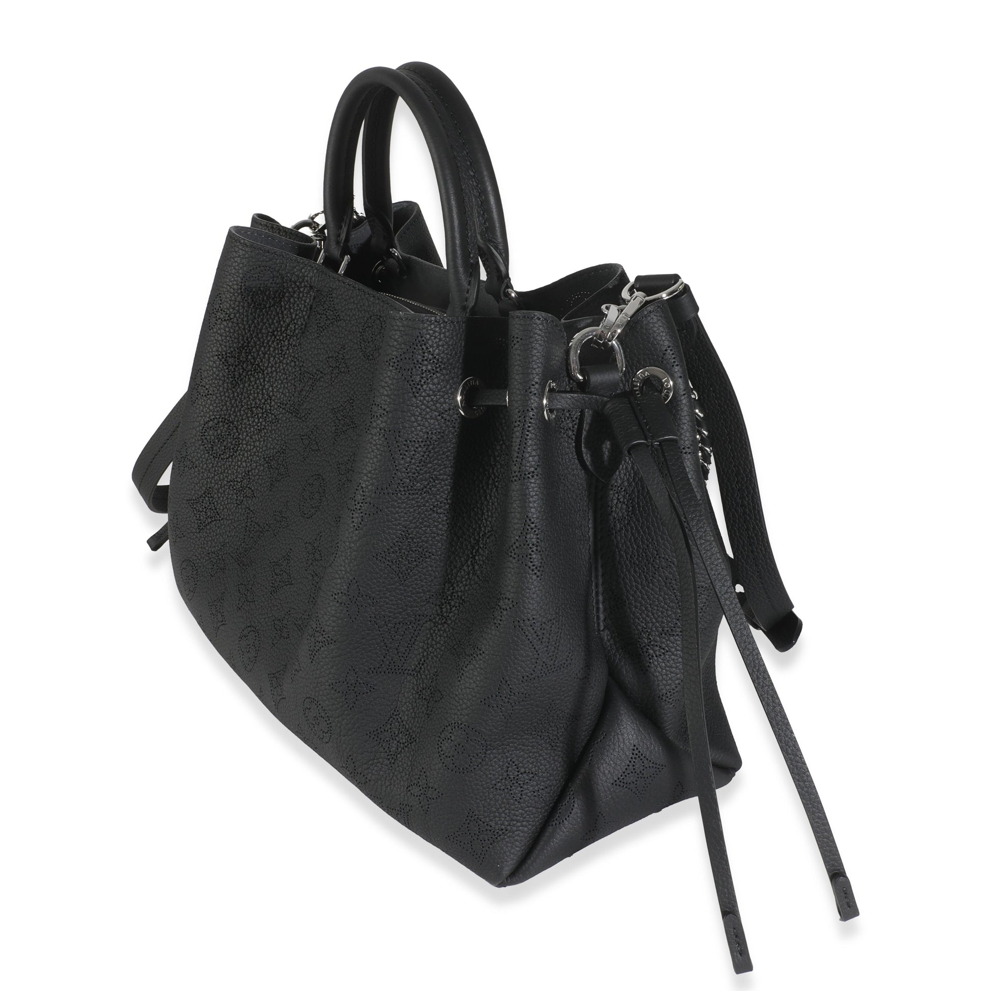 Louis Vuitton Mahina Bella Monogram Black Tote Bag Bella Tote