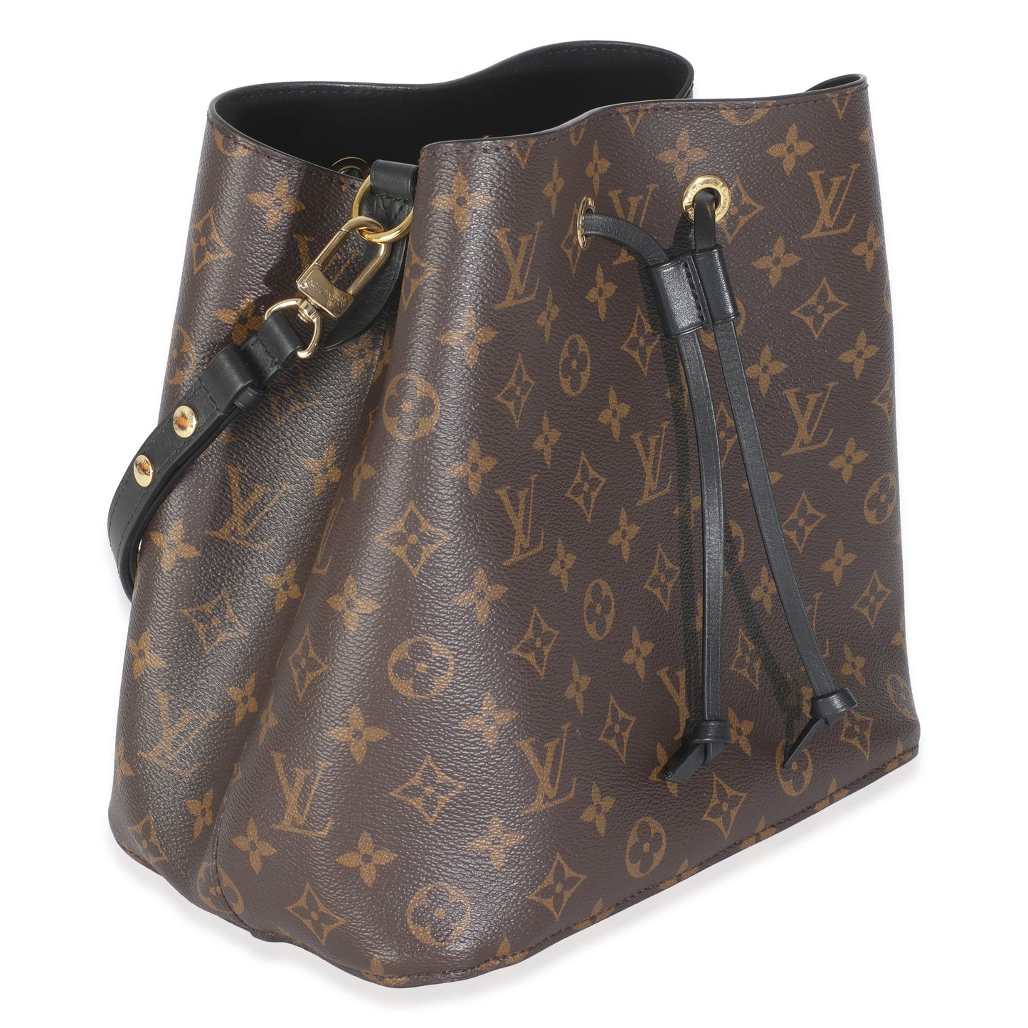 Louis Vuitton Neonoe MM Monogram Canvas Black Handbag 3