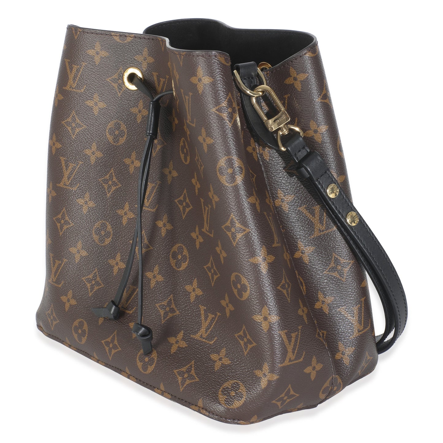 Louis Vuitton Neonoe MM Monogram Canvas Black Handbag 3