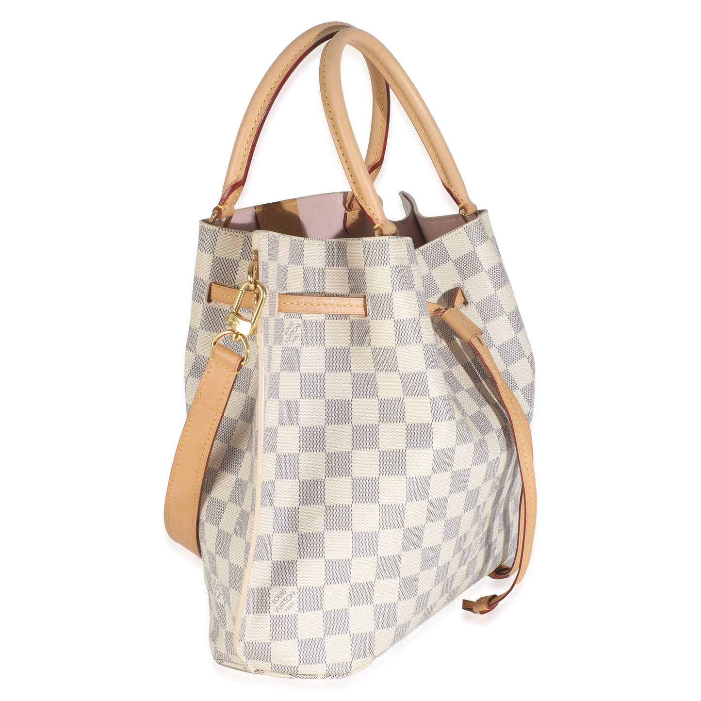 Louis Vuitton Damier Azur Girolata Canvas Handbag