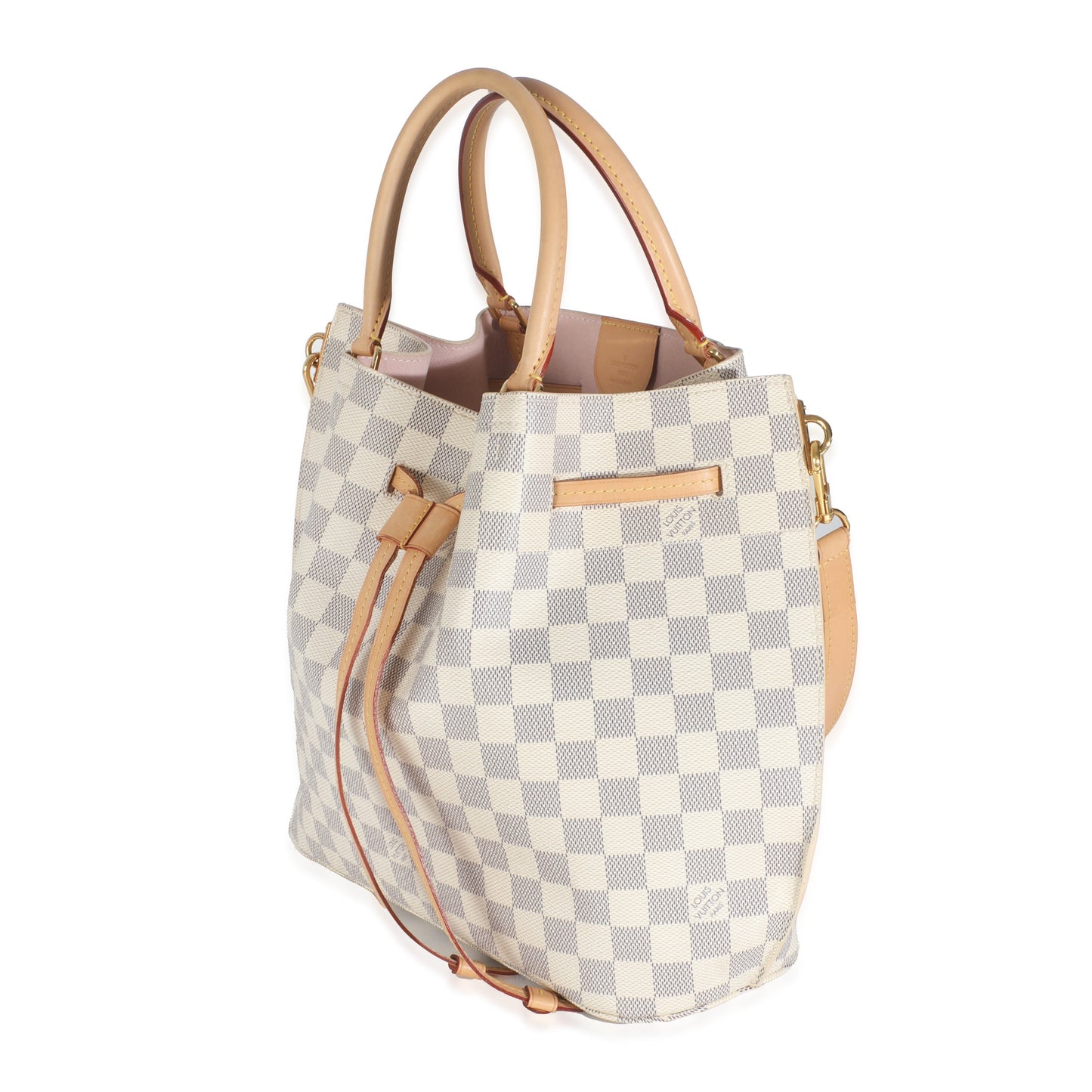 Louis Vuitton Damier Azur Girolata Canvas Handbag
