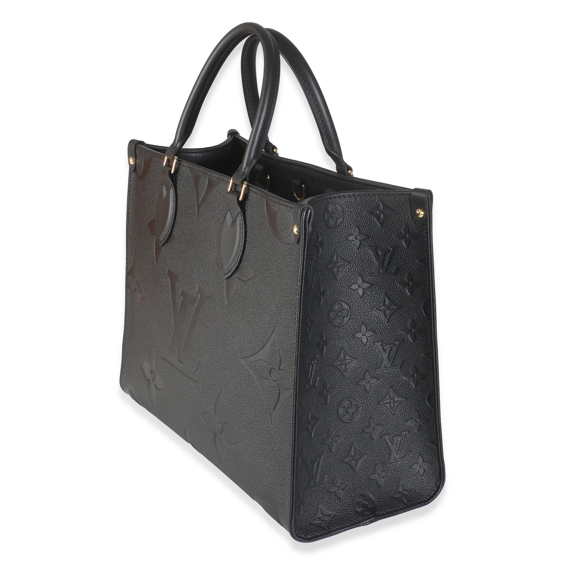 Louis Vuitton Empreinte Onthego MM Monogram Black Handbag