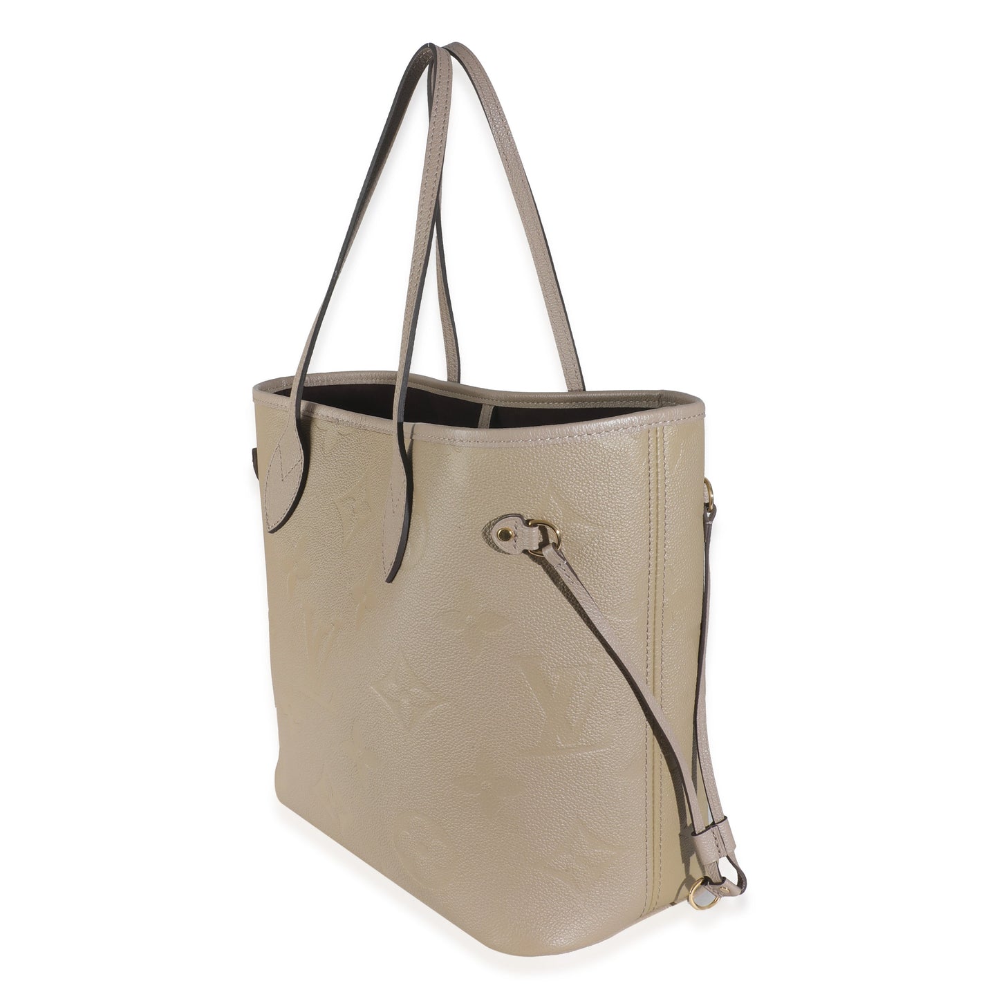 Louis Vuitton Turtledove Empreinte Neverfull MM Monogram Tote Bag Neverfull Mm