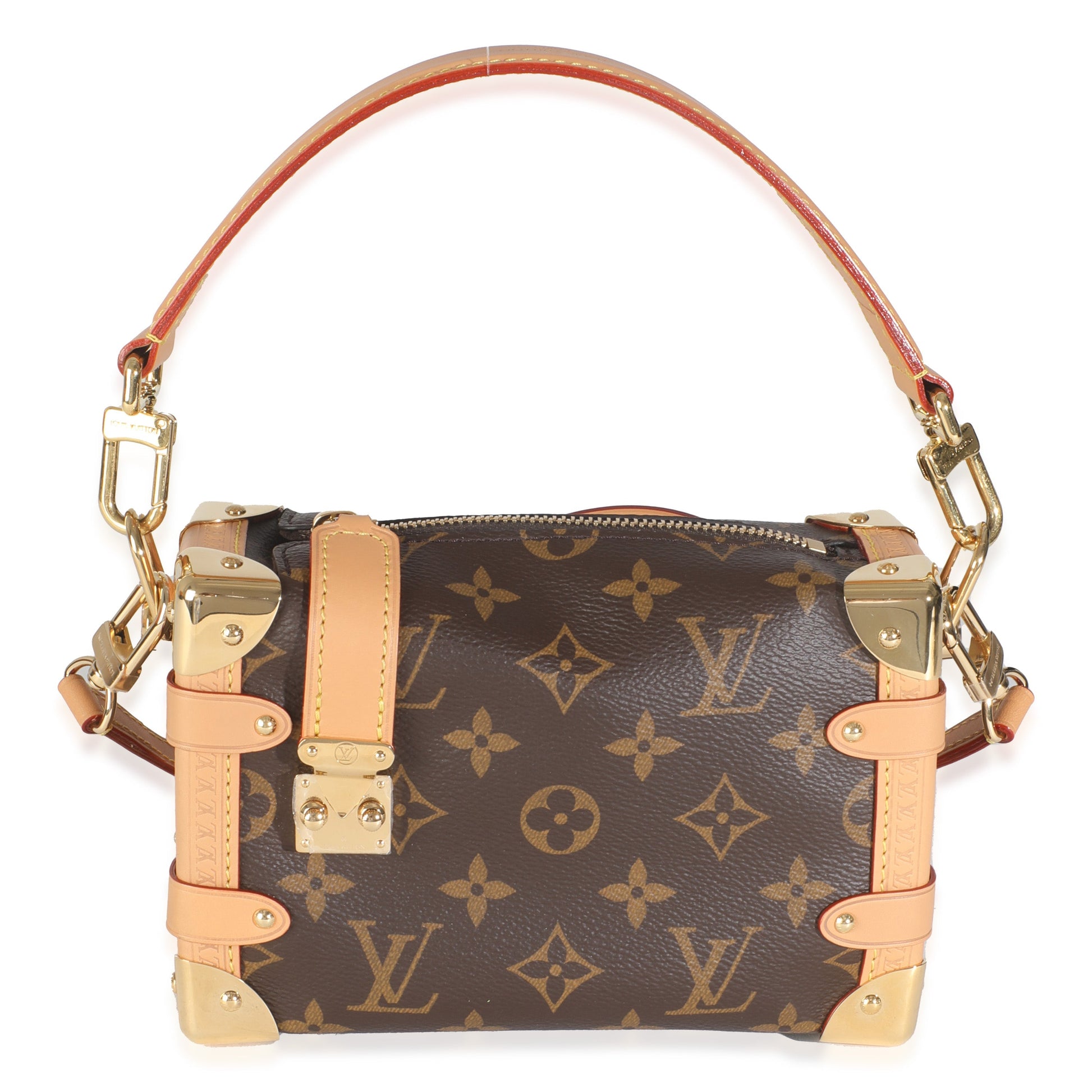 Louis Vuitton Side Trunk PM Monogram Canvas Handbag