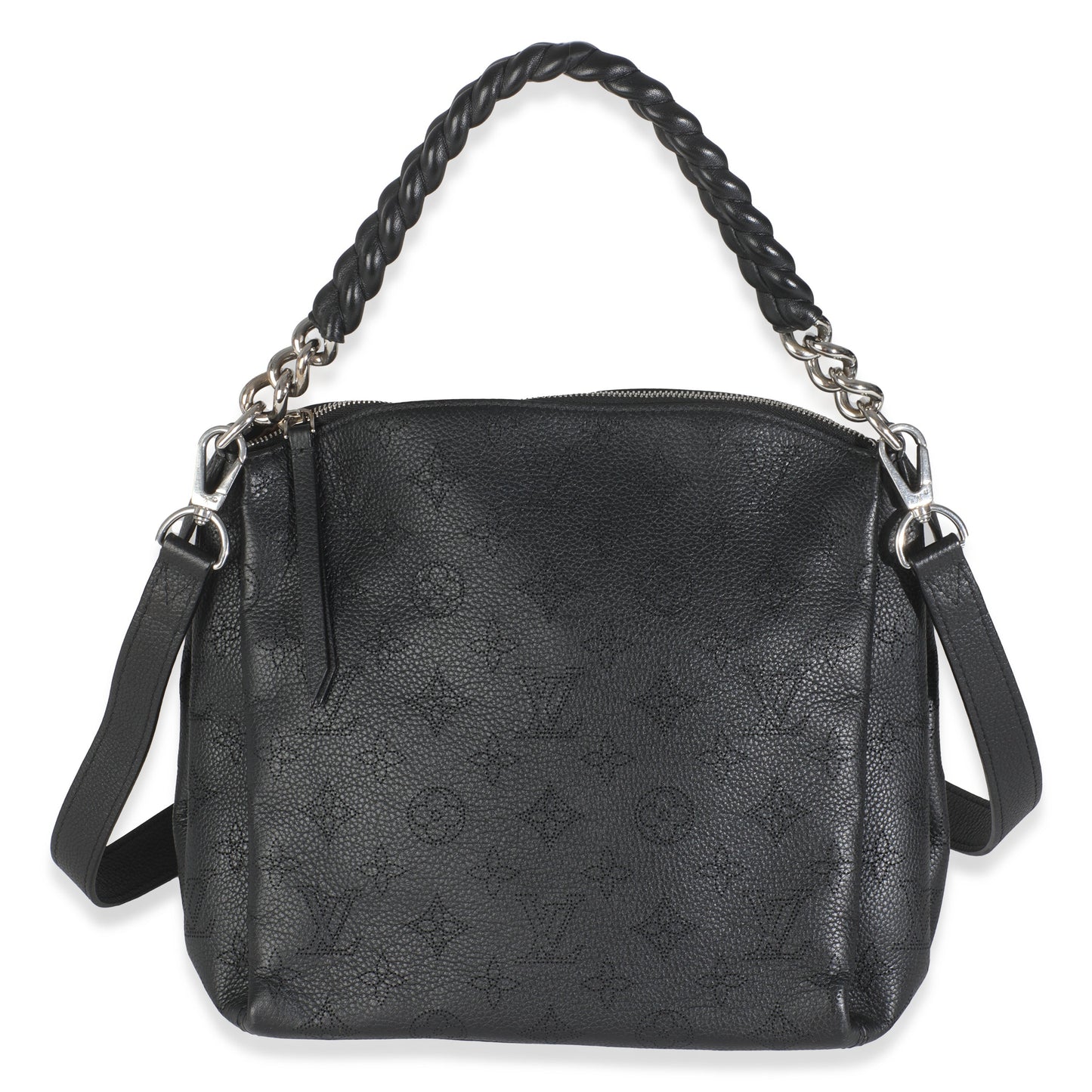 Louis Vuitton Mahina Babylone BB Monogram Black Handbag
