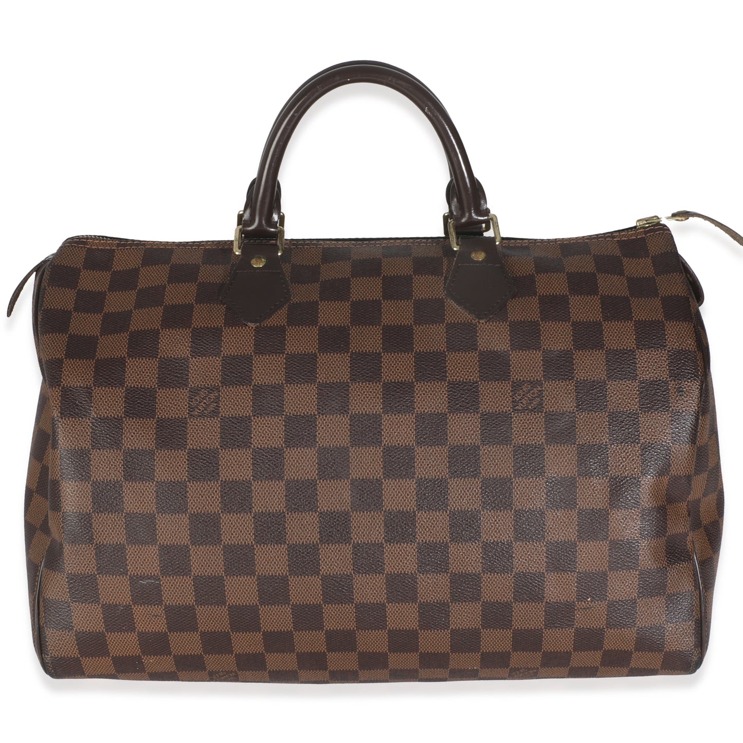 Louis Vuitton Damier Ebene Speedy 35 Canvas Handbag 3