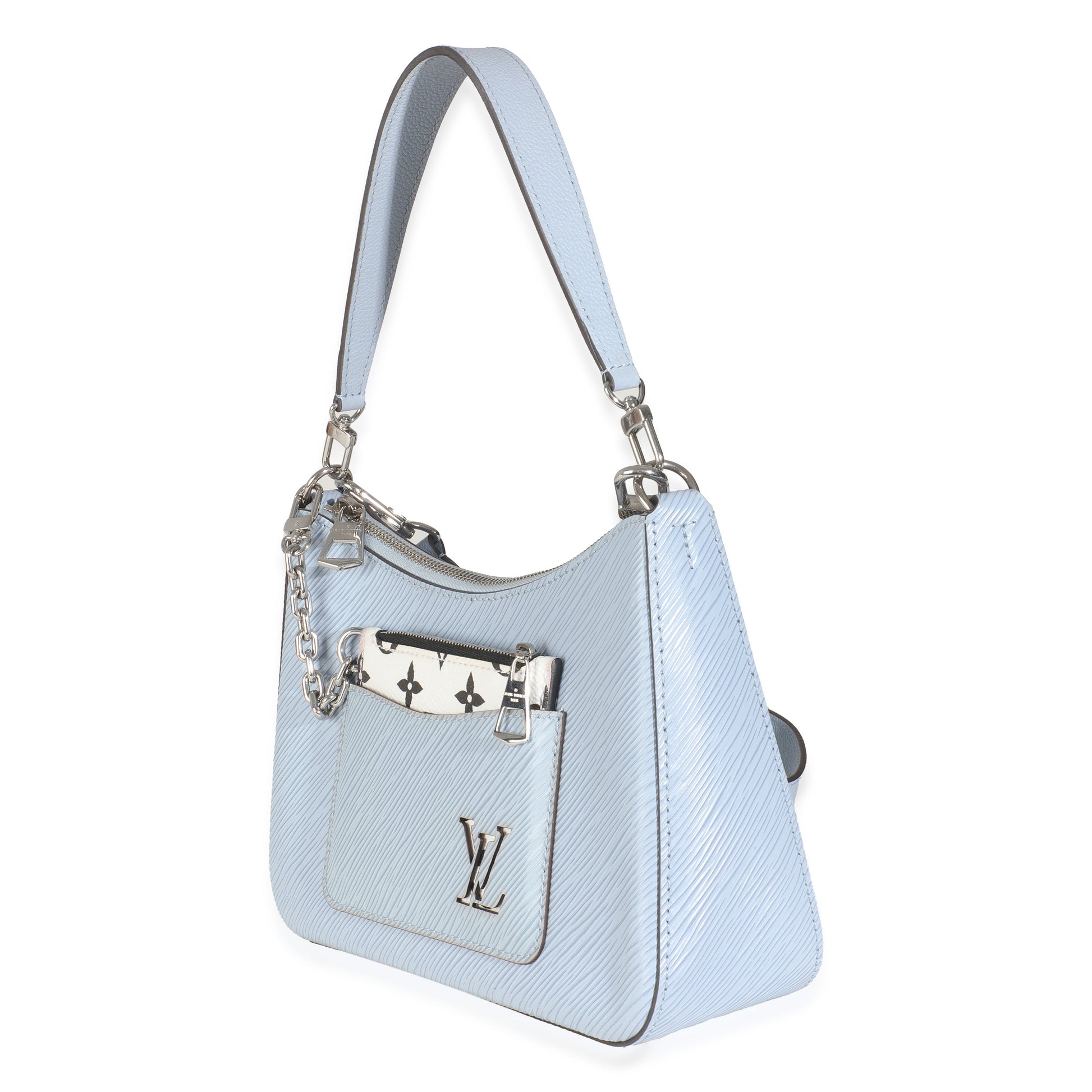 Louis Vuitton Bleu Nuage Epi Marelle Handbag
