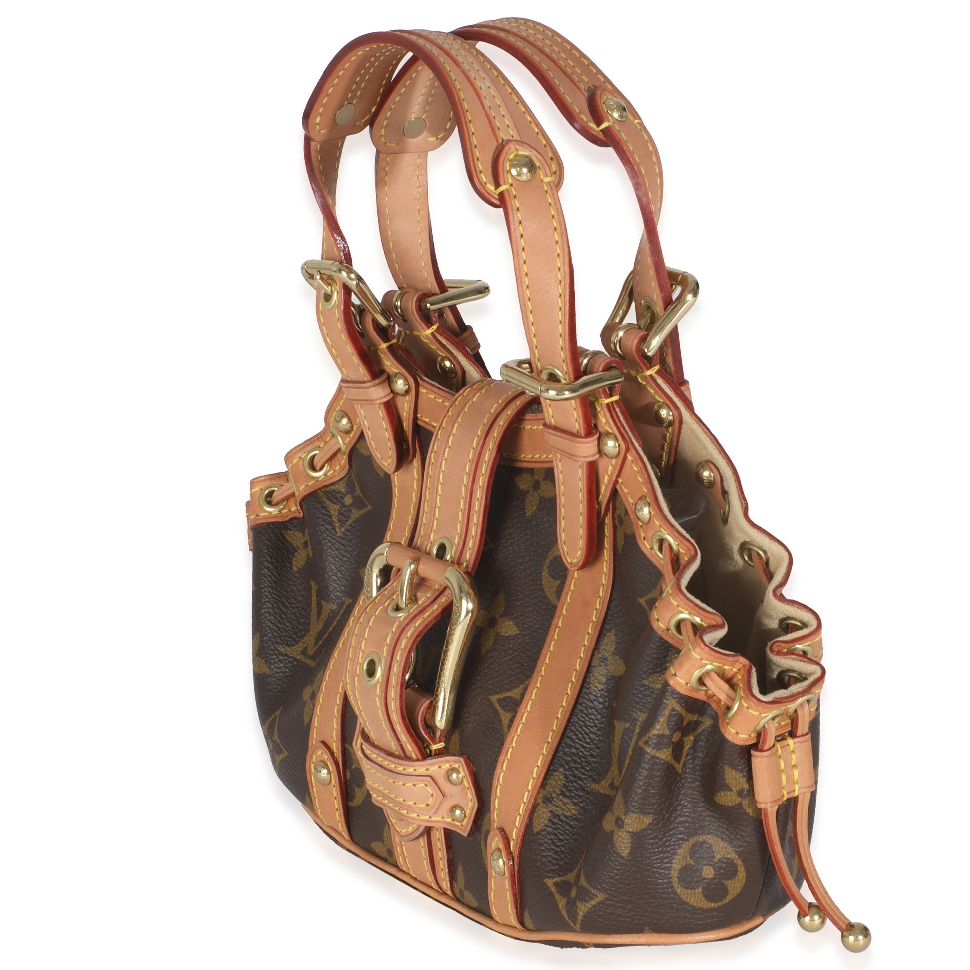 Louis Vuitton Theda PM Monogram Canvas Handbag