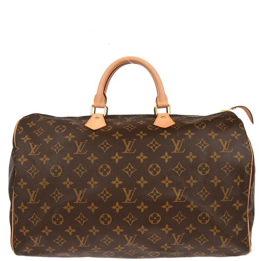 Louis Vuitton Monogram Speedy 40 Duffle Handbag Style 3