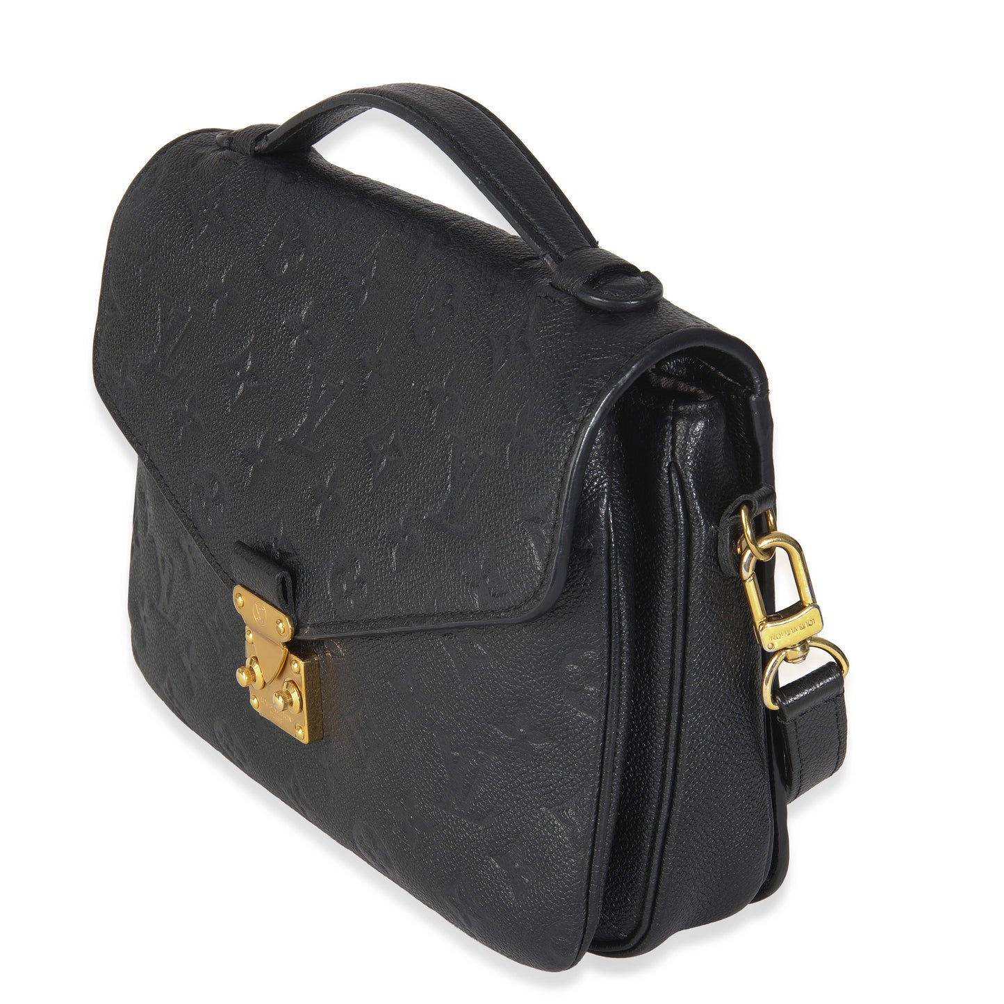 Louis Vuitton Empreinte Pochette Metis Monogram Black Clutch Bag 3