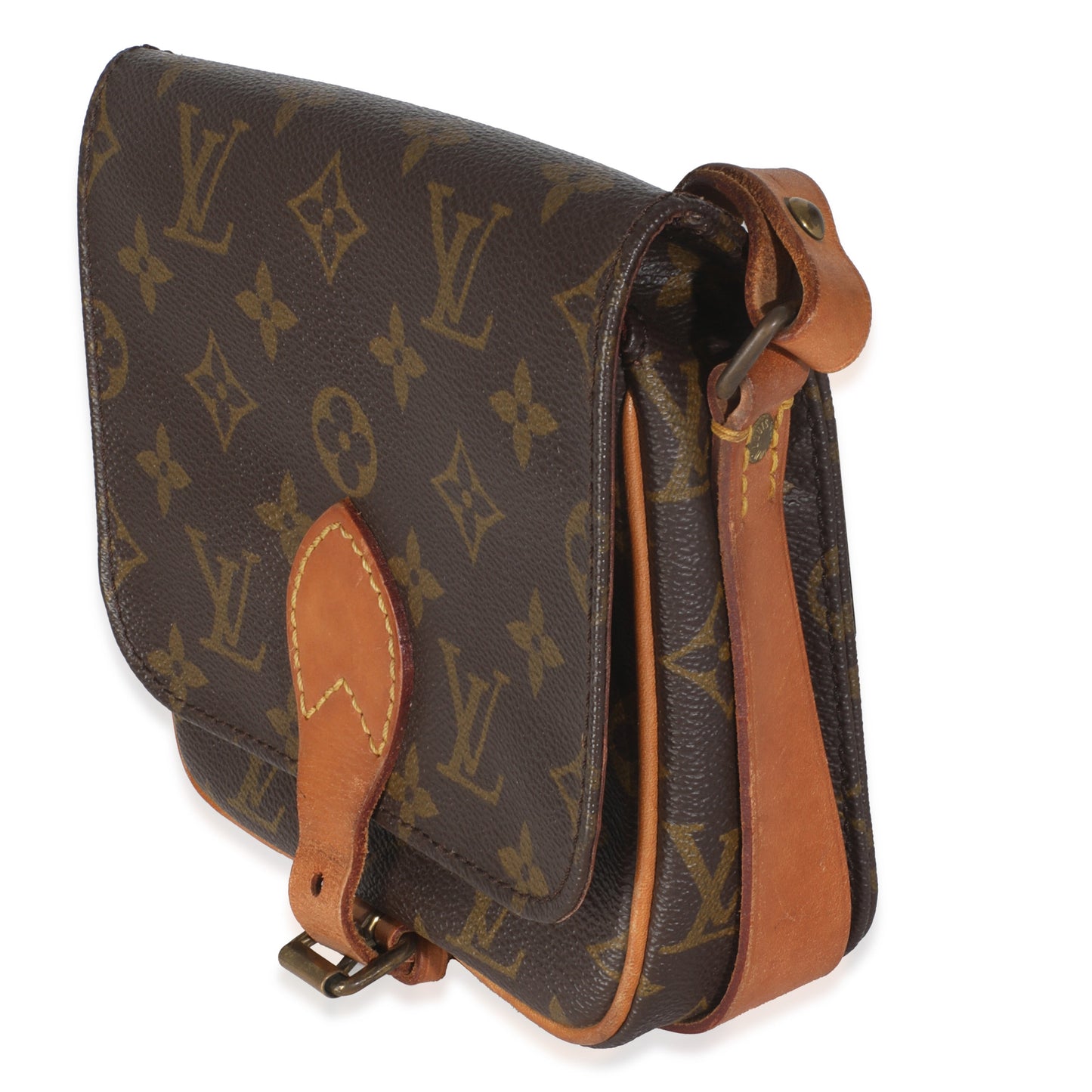 Louis Vuitton Cartouchiere 17 Monogram Canvas Handbag