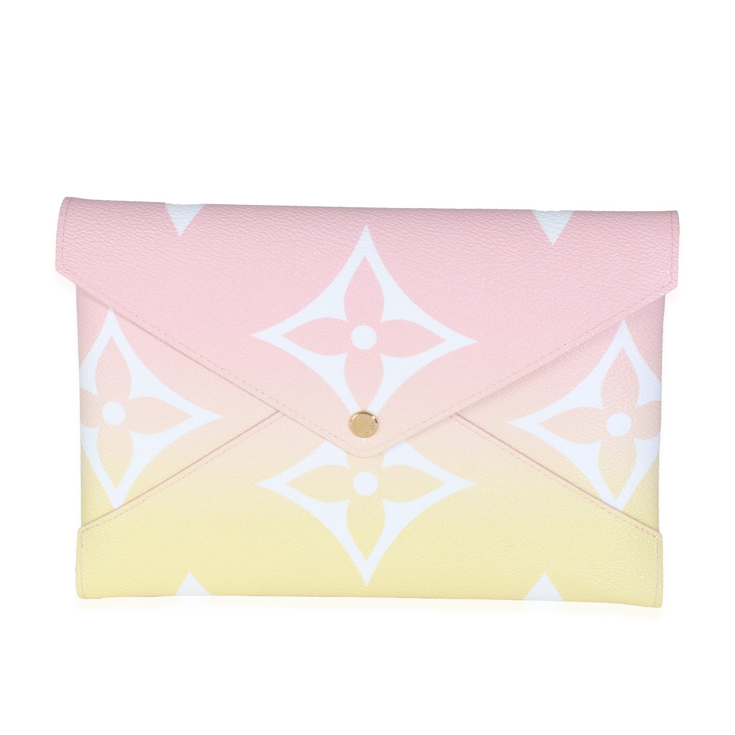 Louis Vuitton Giant By Pool Kirigami Pochette Monogram Pink Large Clutch Bag