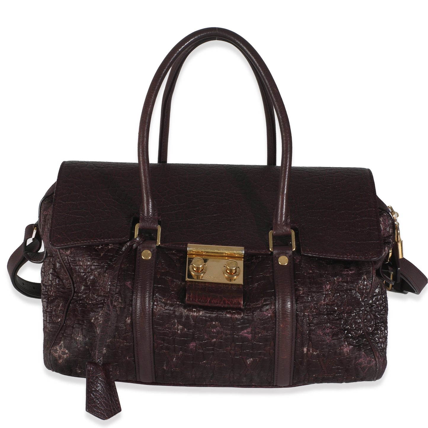 Louis Vuitton Bordeaux Volupte Psyche Monogram Handbag