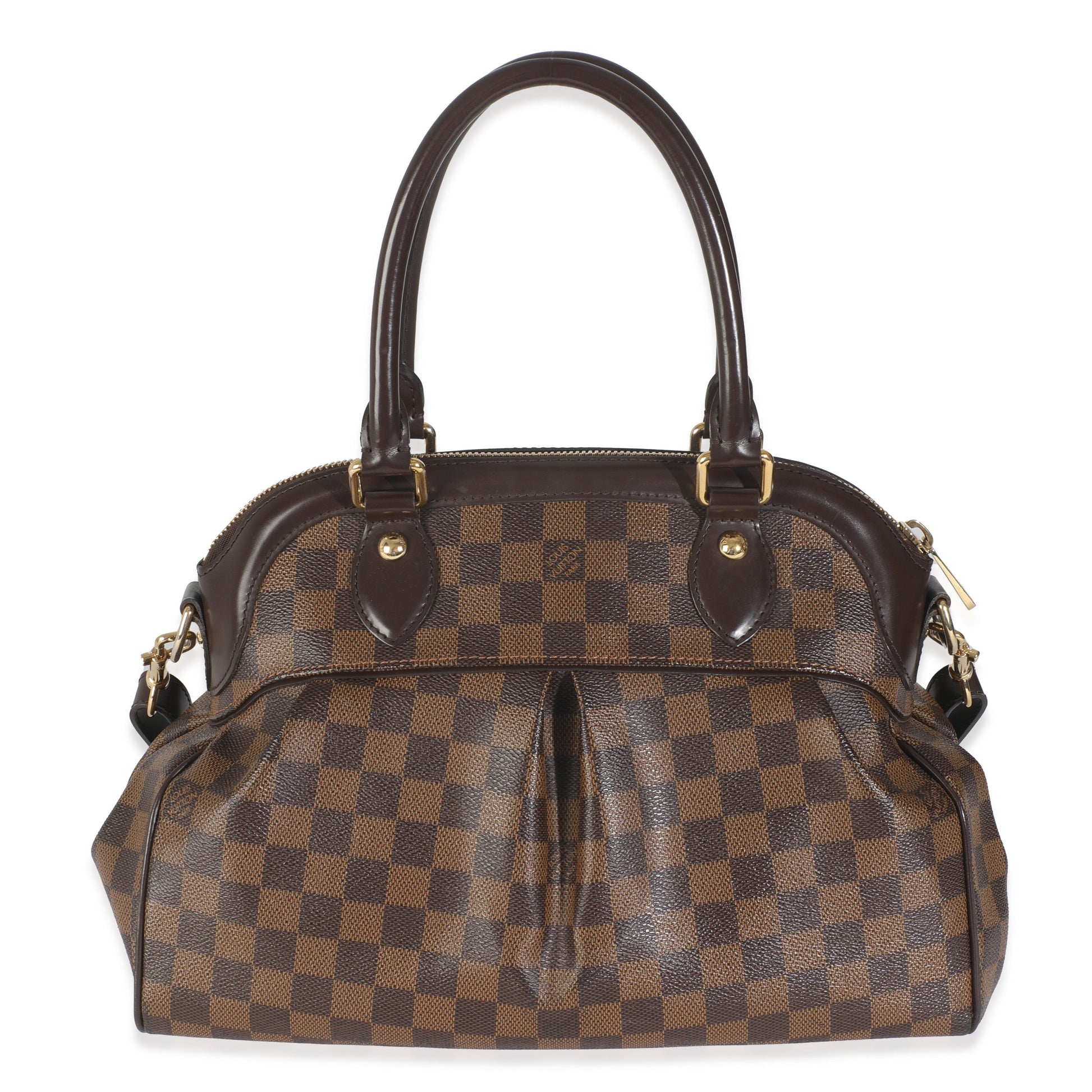 Louis Vuitton Damier Ebene Trevi PM Canvas Handbag 3