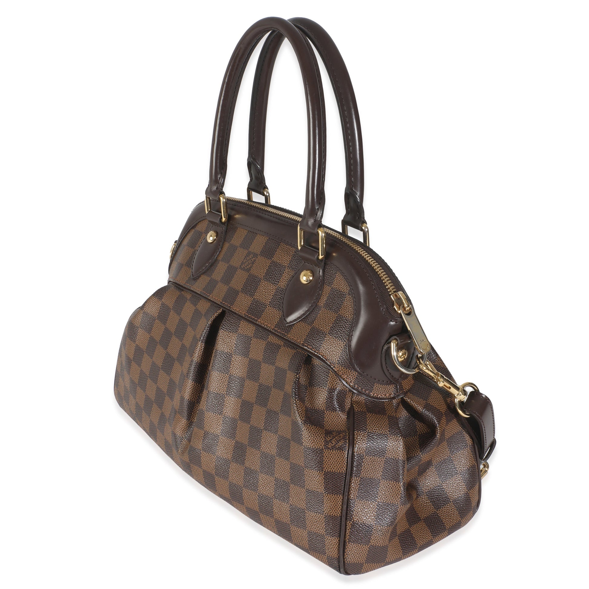 Louis Vuitton Damier Ebene Trevi PM Canvas Handbag 3